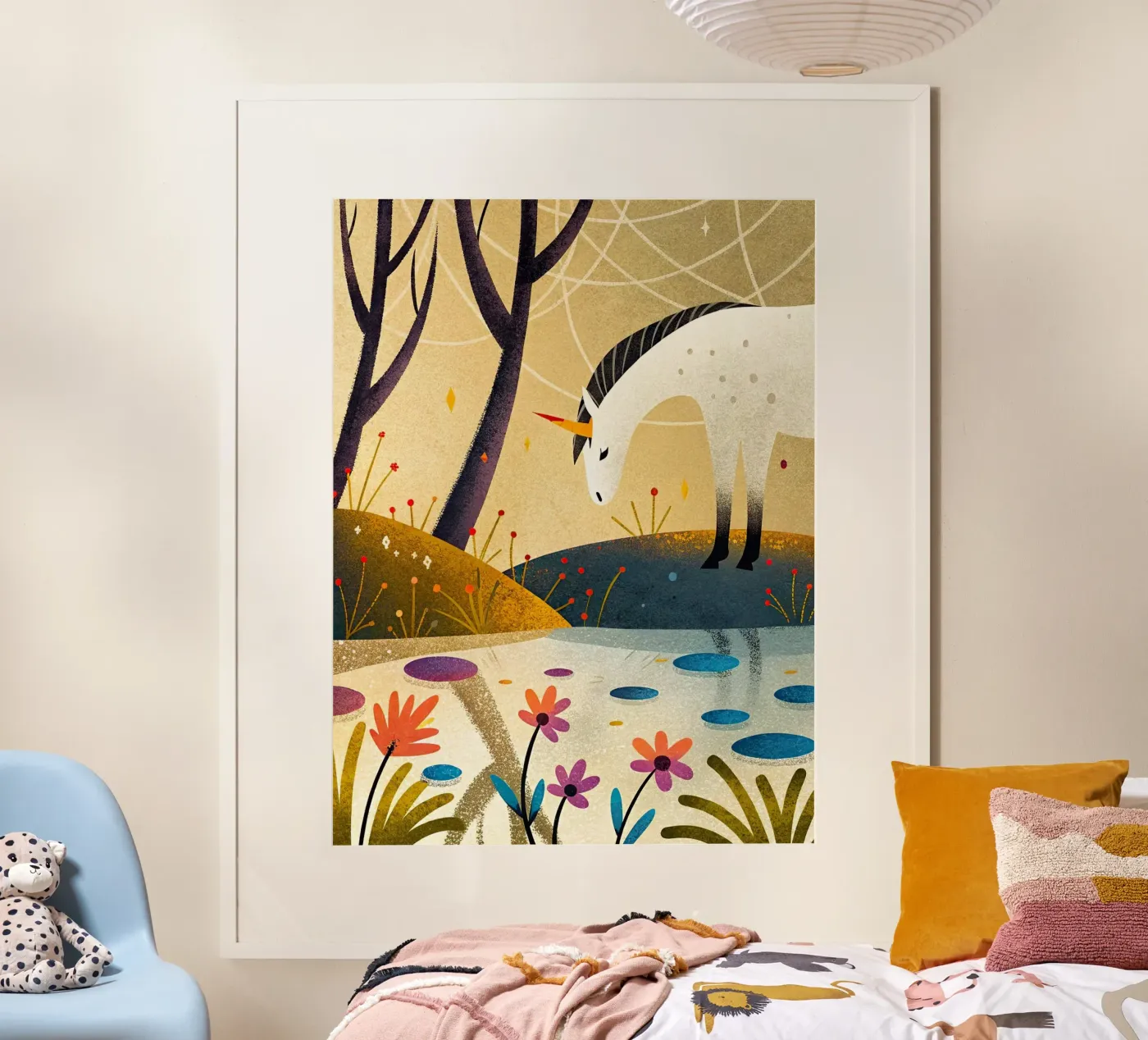 Unicorn poster by 🐹 BABY ART PRINTS