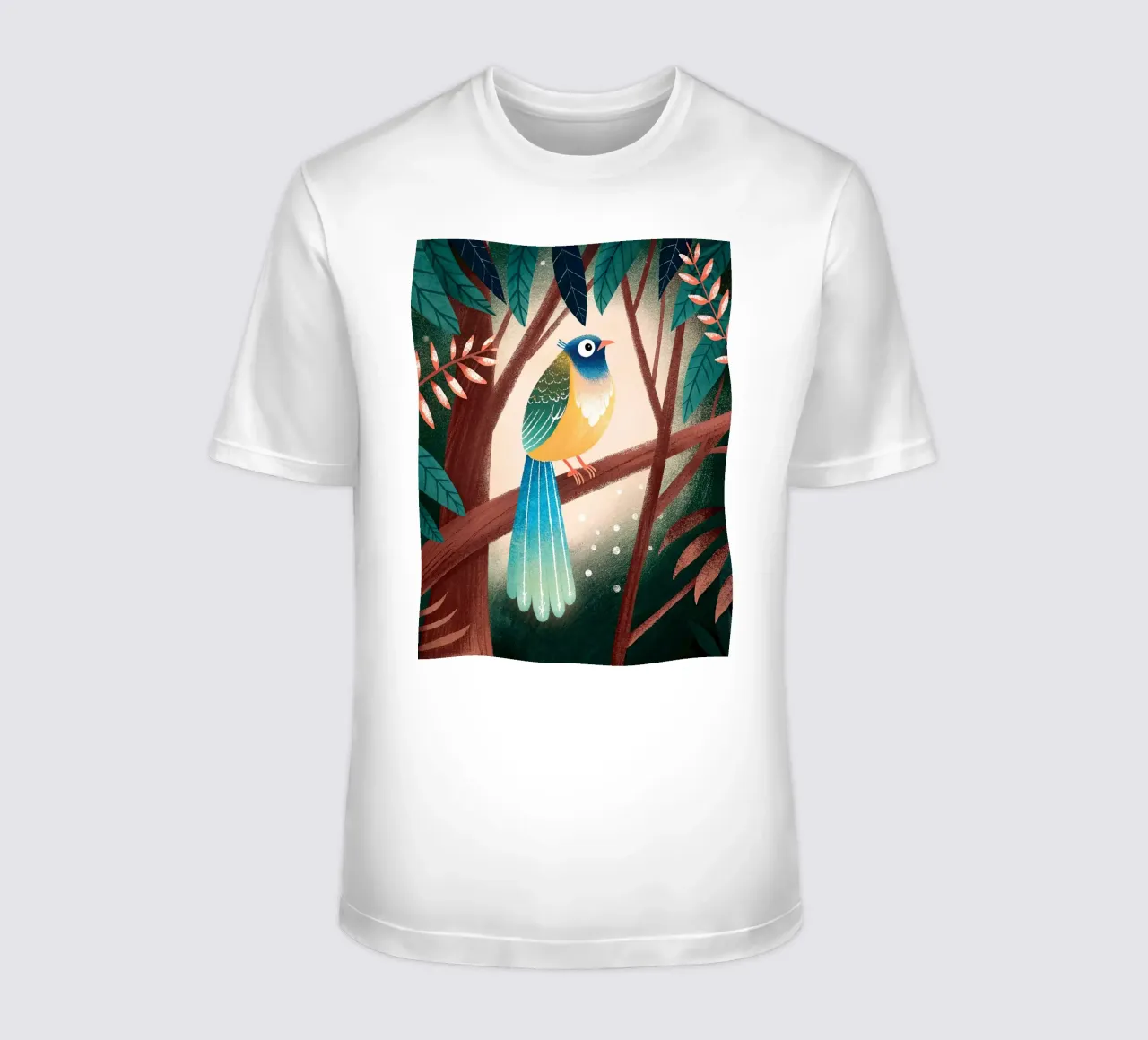 L'uccello del paradiso t-shirt da 🐹 BABY ART PRINTS