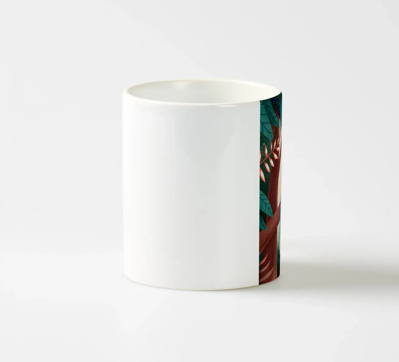 L'uccello del paradiso tazza in ceramica da BABY ART PRINTS