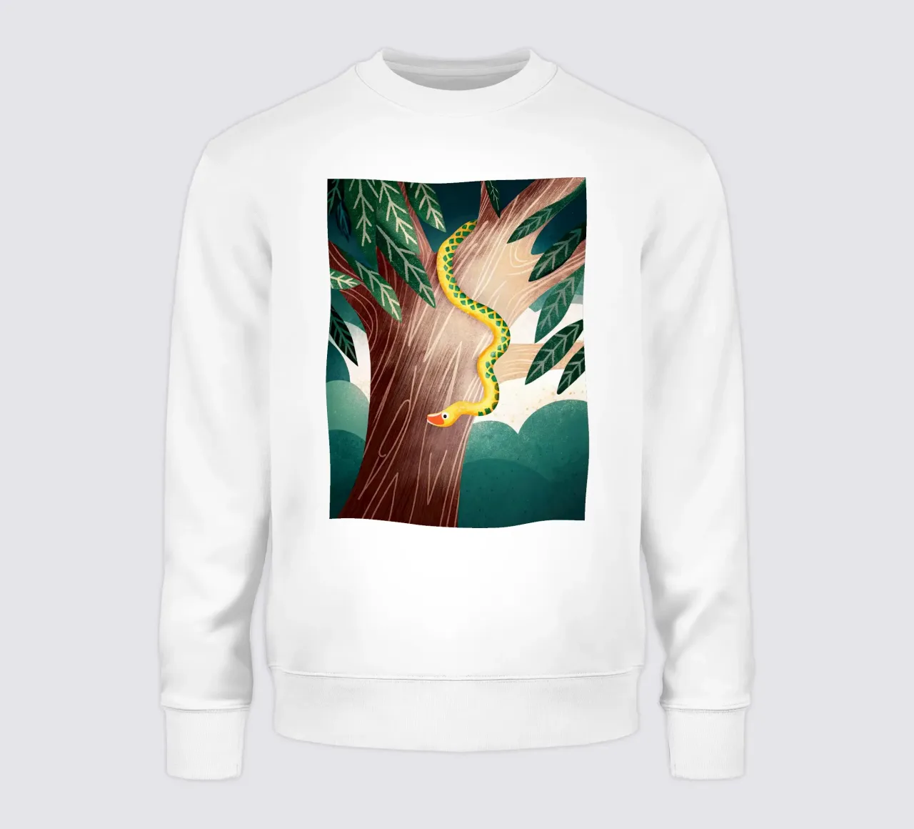 Il serpente felpa da BABY ART PRINTS