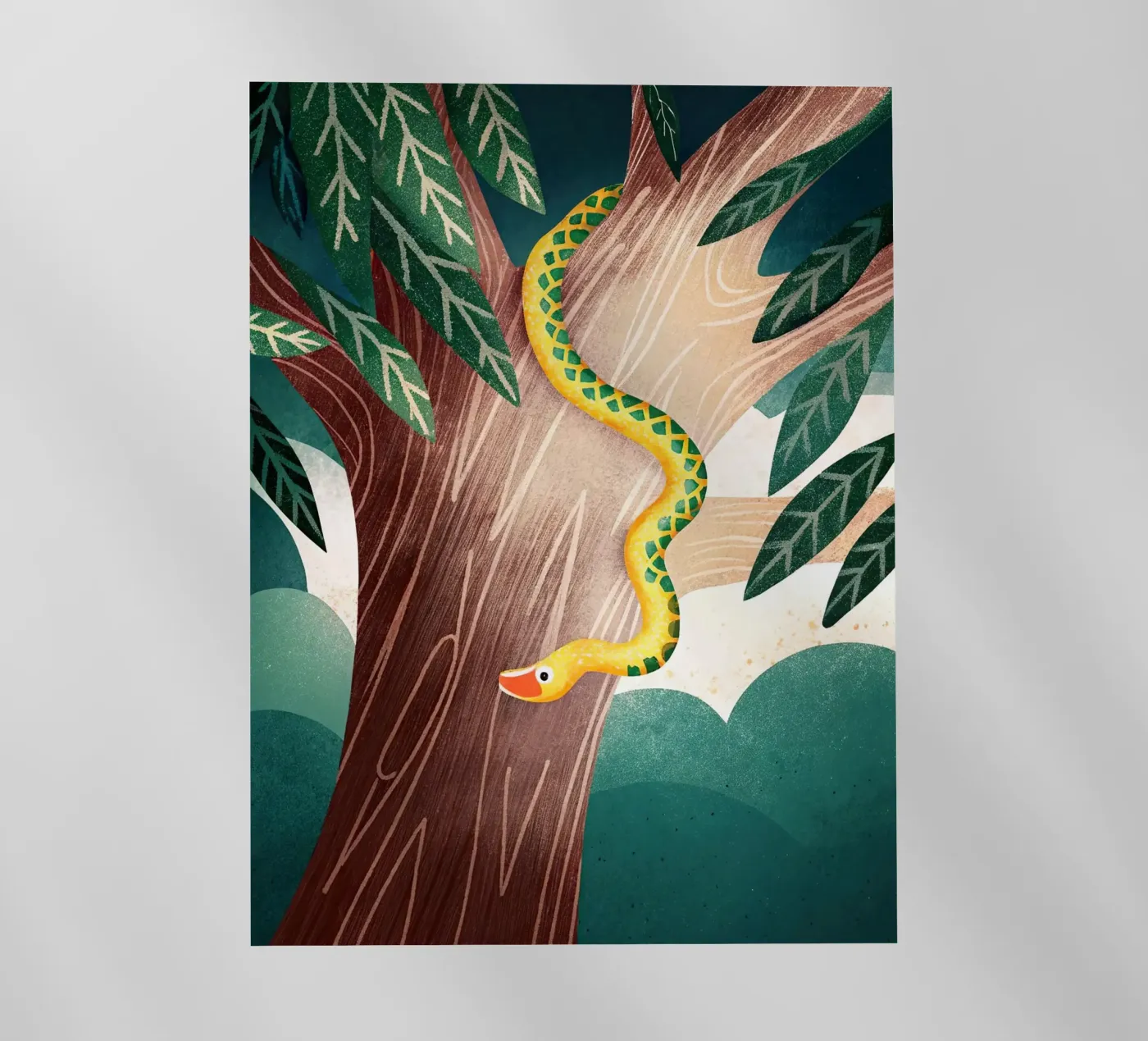 Il serpente pellicola backlit da 🐹 BABY ART PRINTS