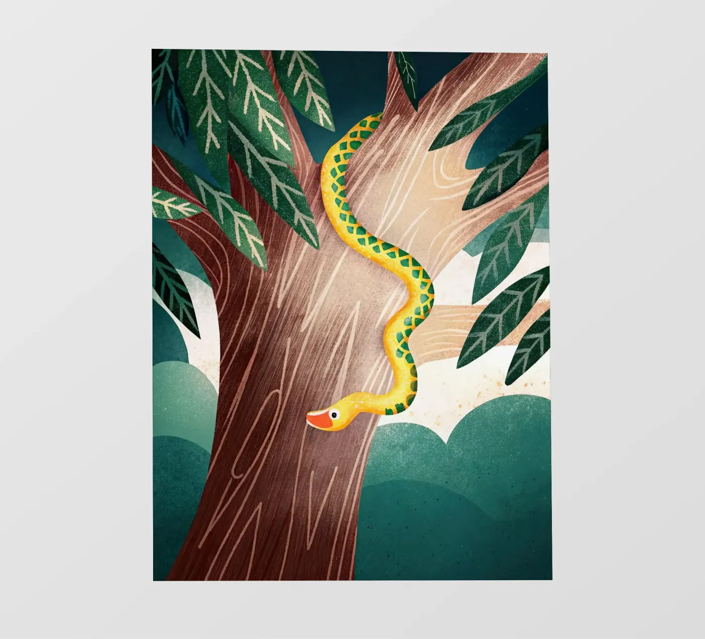 Il serpente pellicola backlit da 🐹 BABY ART PRINTS