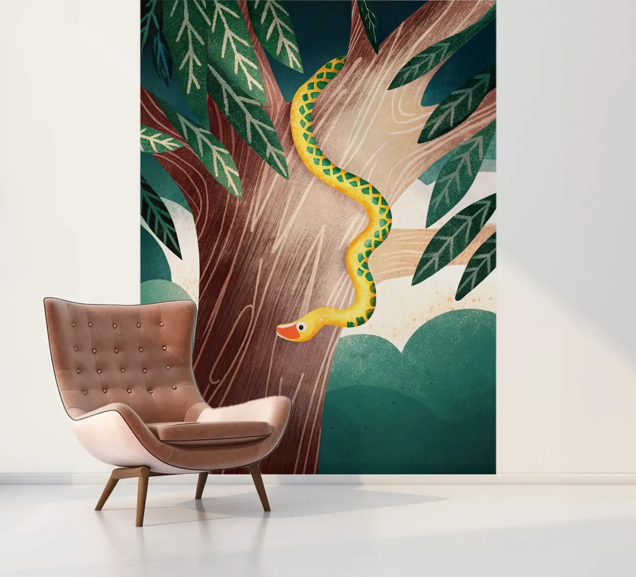 The snake photo wallpaper by 🐹 BABY ART PRINTS