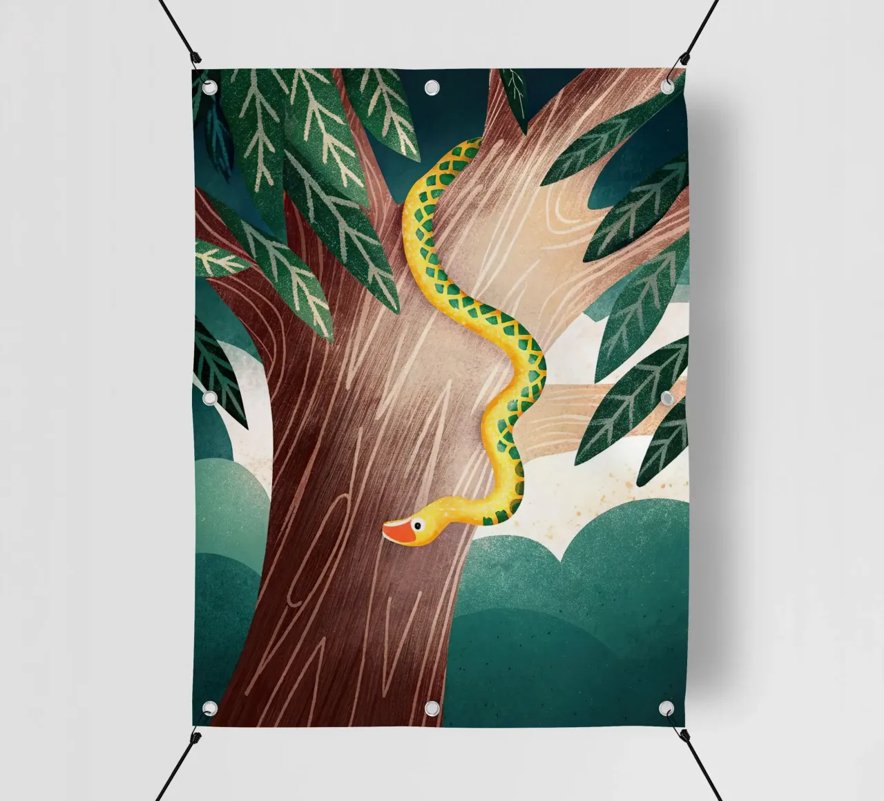 Il serpente telo in pvc da 🐹 BABY ART PRINTS
