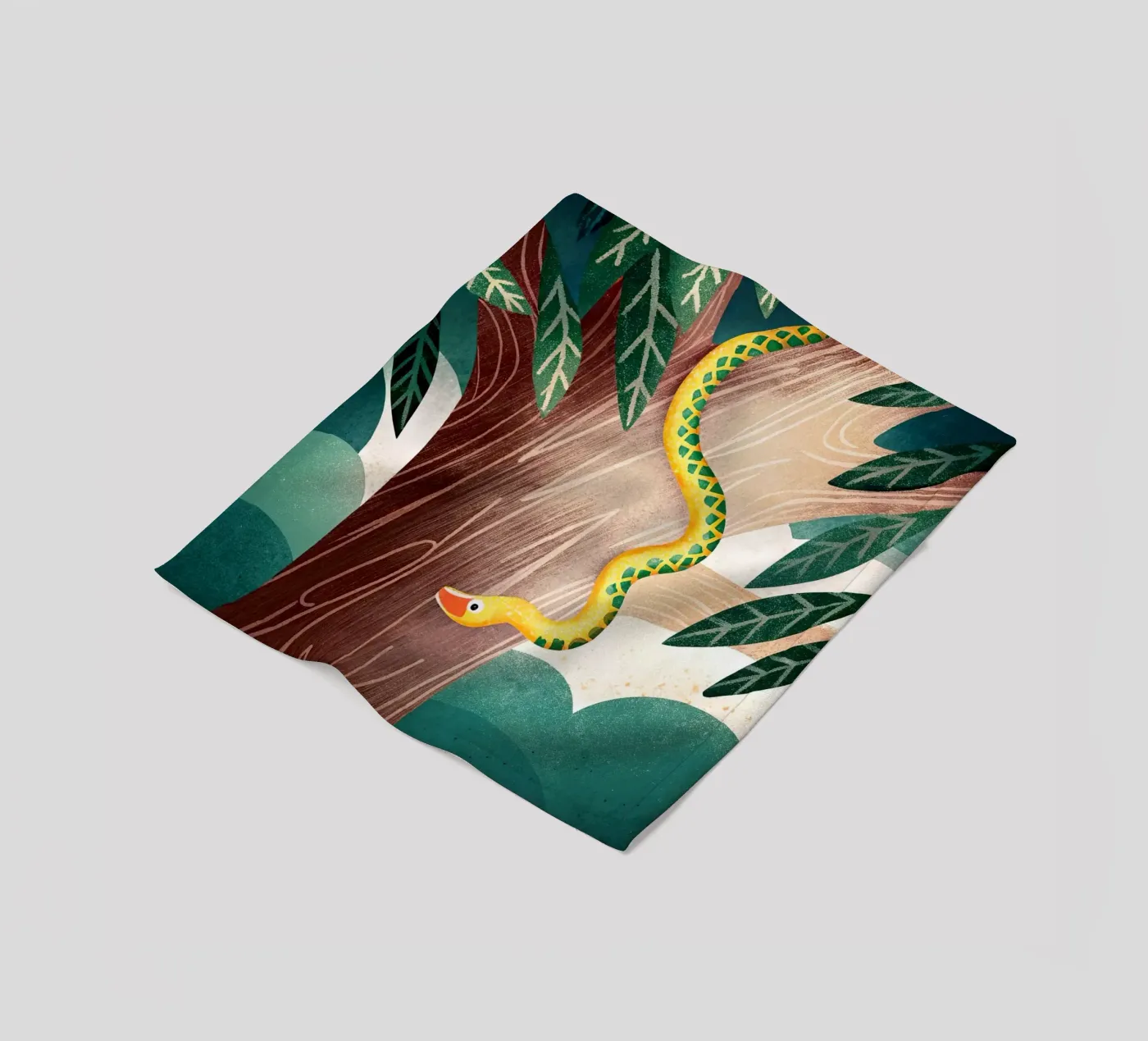 Il serpente coperta in pile da 🐹 BABY ART PRINTS
