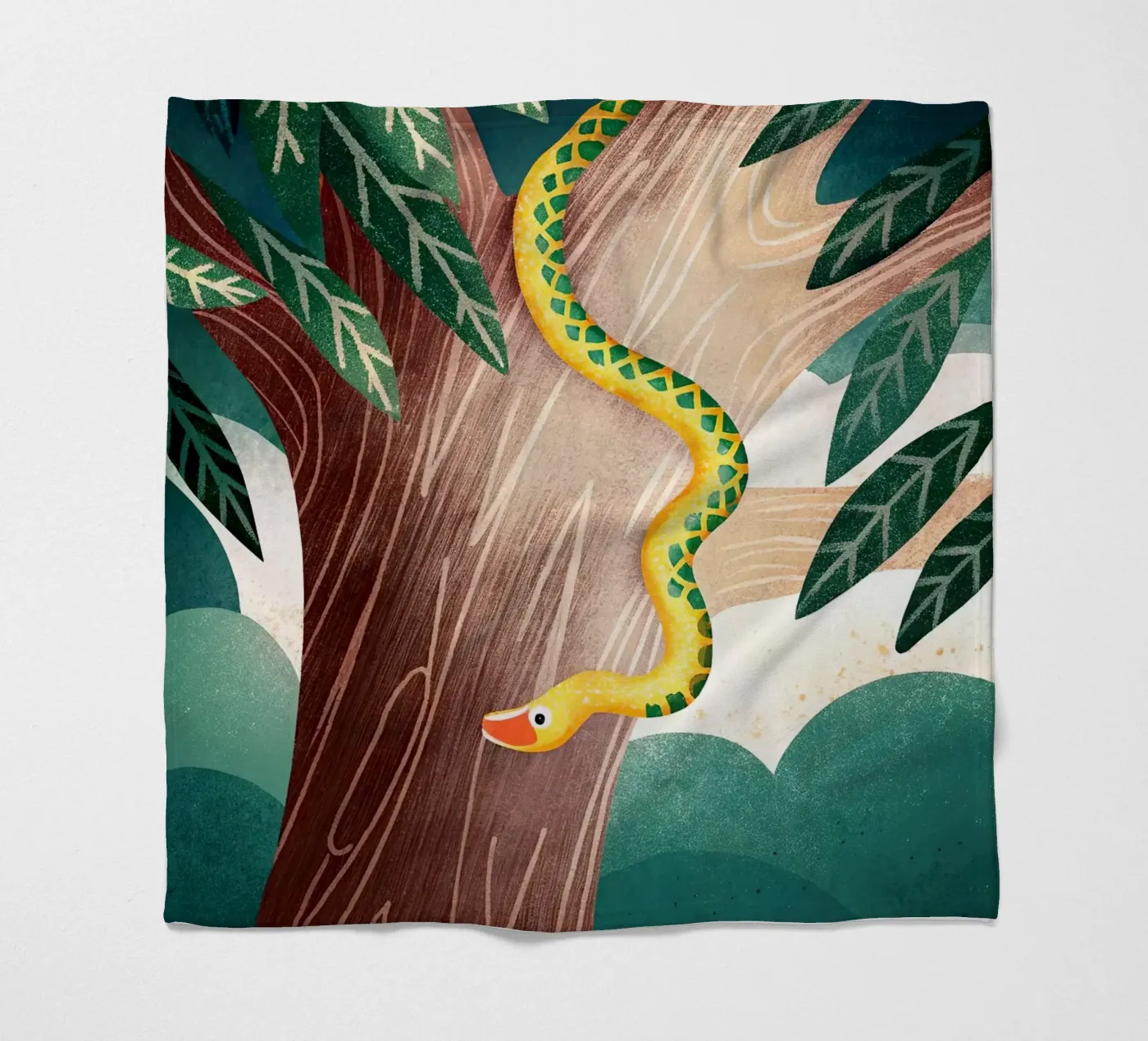 Il serpente coperta in pile da 🐹 BABY ART PRINTS