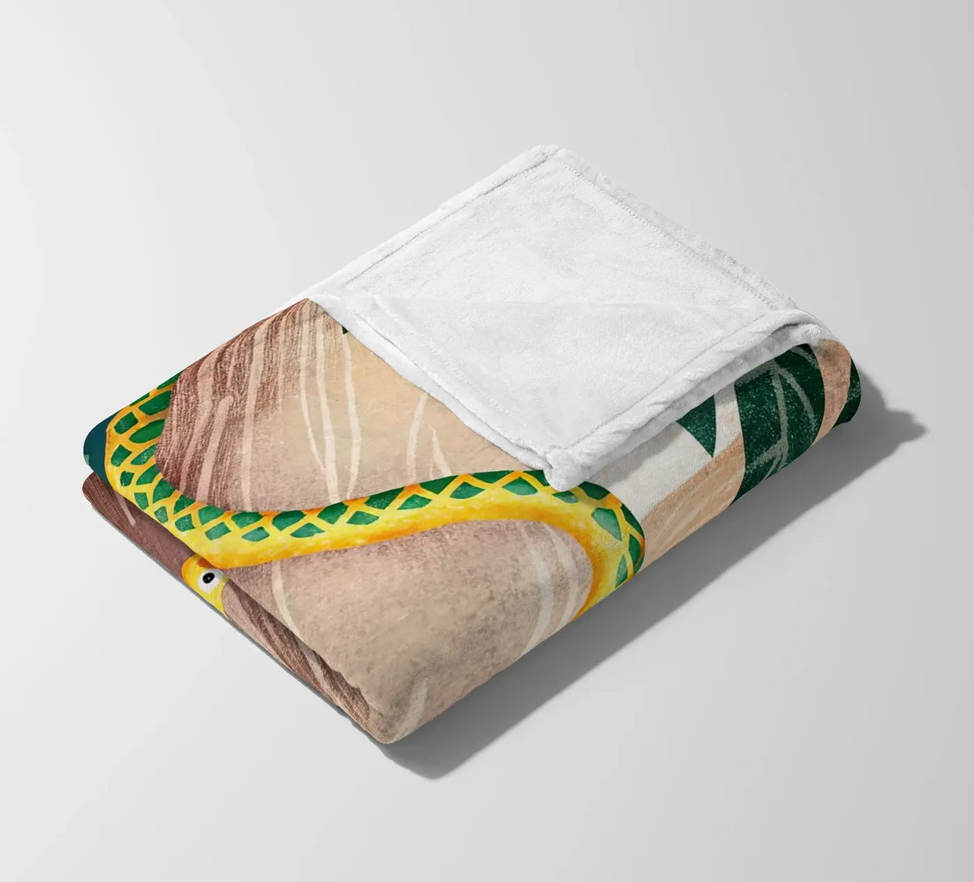 Il serpente coperta in pile da 🐹 BABY ART PRINTS