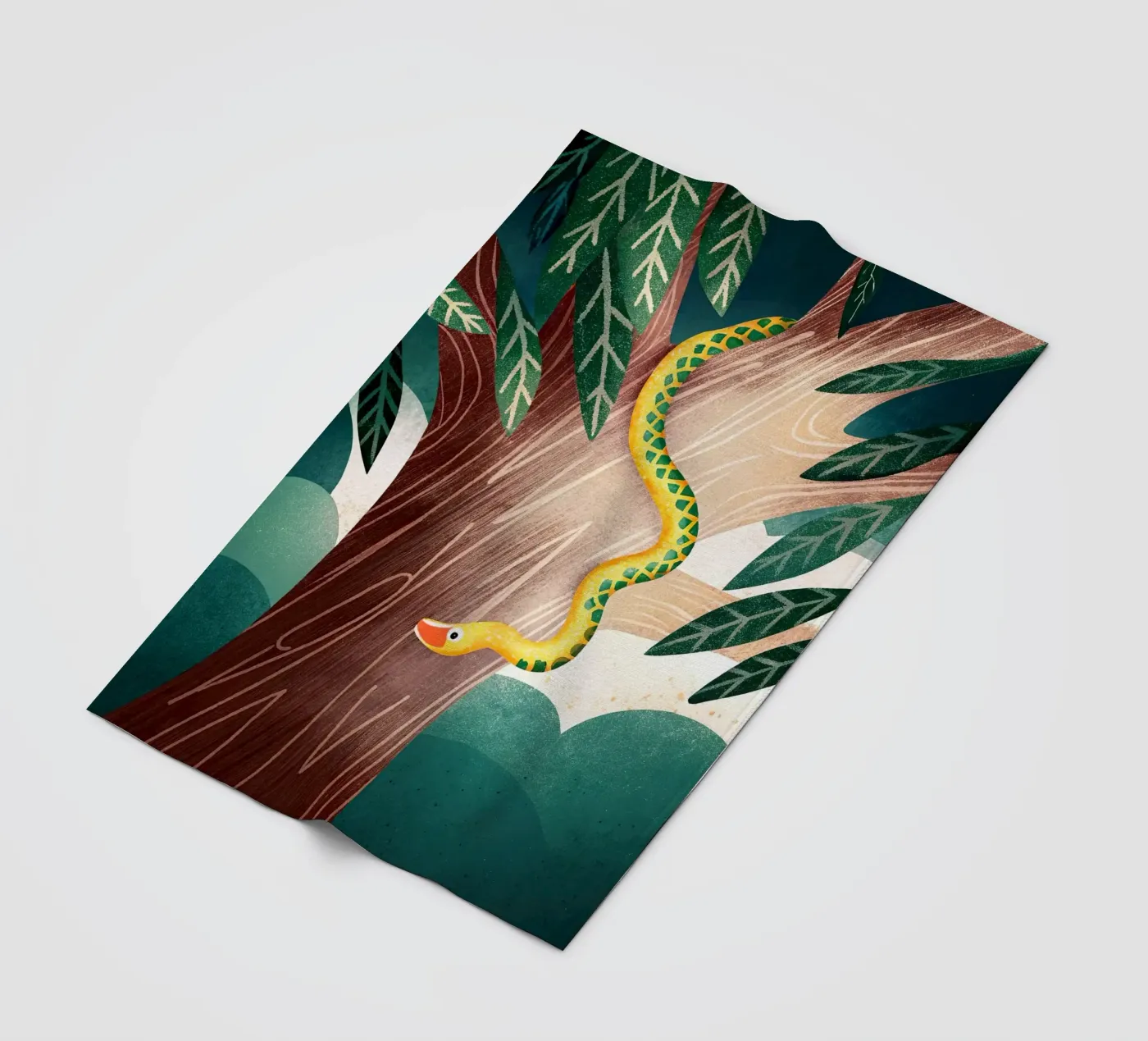 Il serpente coperta in pile da 🐹 BABY ART PRINTS