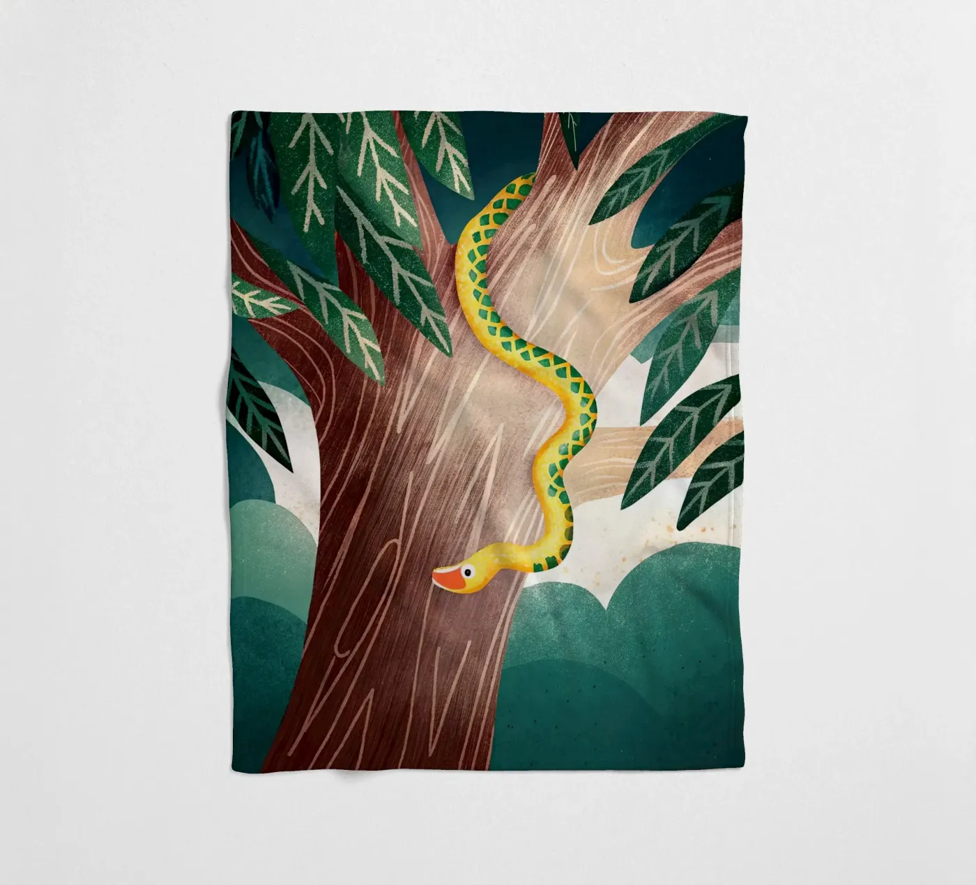 Il serpente coperta in pile da 🐹 BABY ART PRINTS