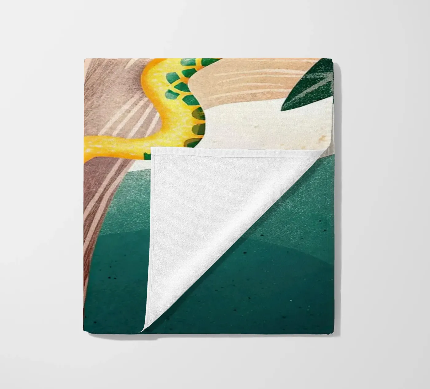 The snake strandhanddoek van 🐹 BABY ART PRINTS