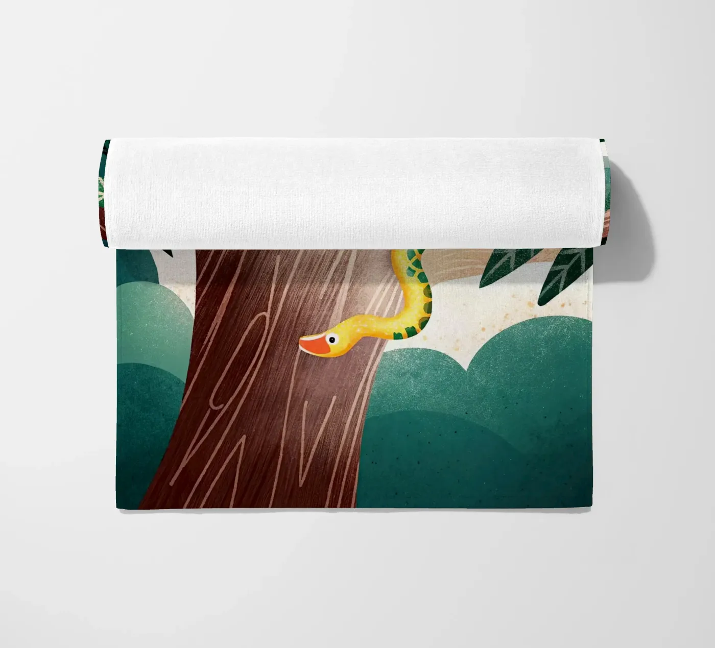 The snake strandhanddoek van 🐹 BABY ART PRINTS