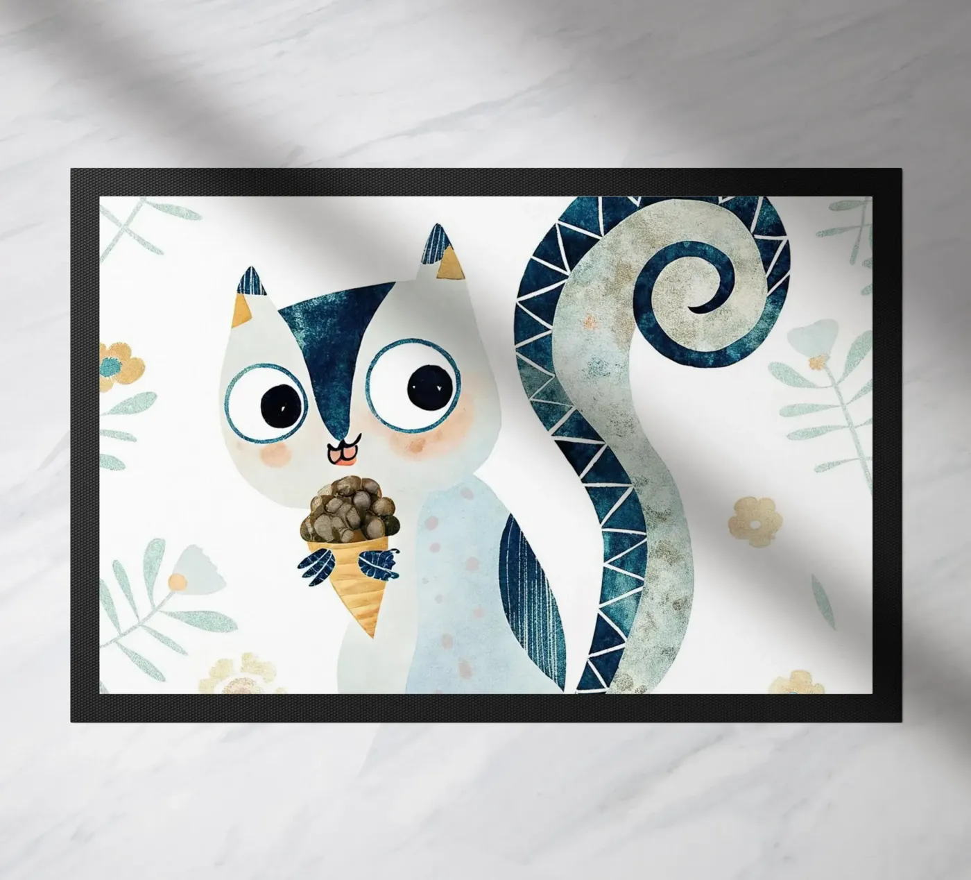 lo scoiattolo zerbino da 🐹 BABY ART PRINTS