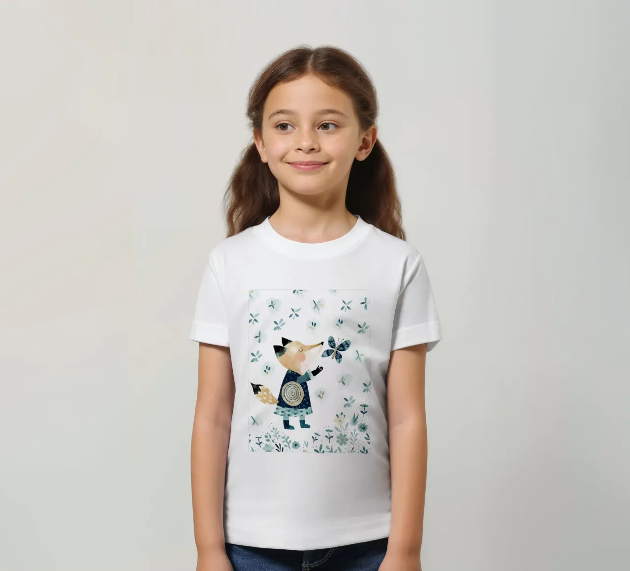 de eekhoorn kinder t-shirt van 🐹 BABY ART PRINTS