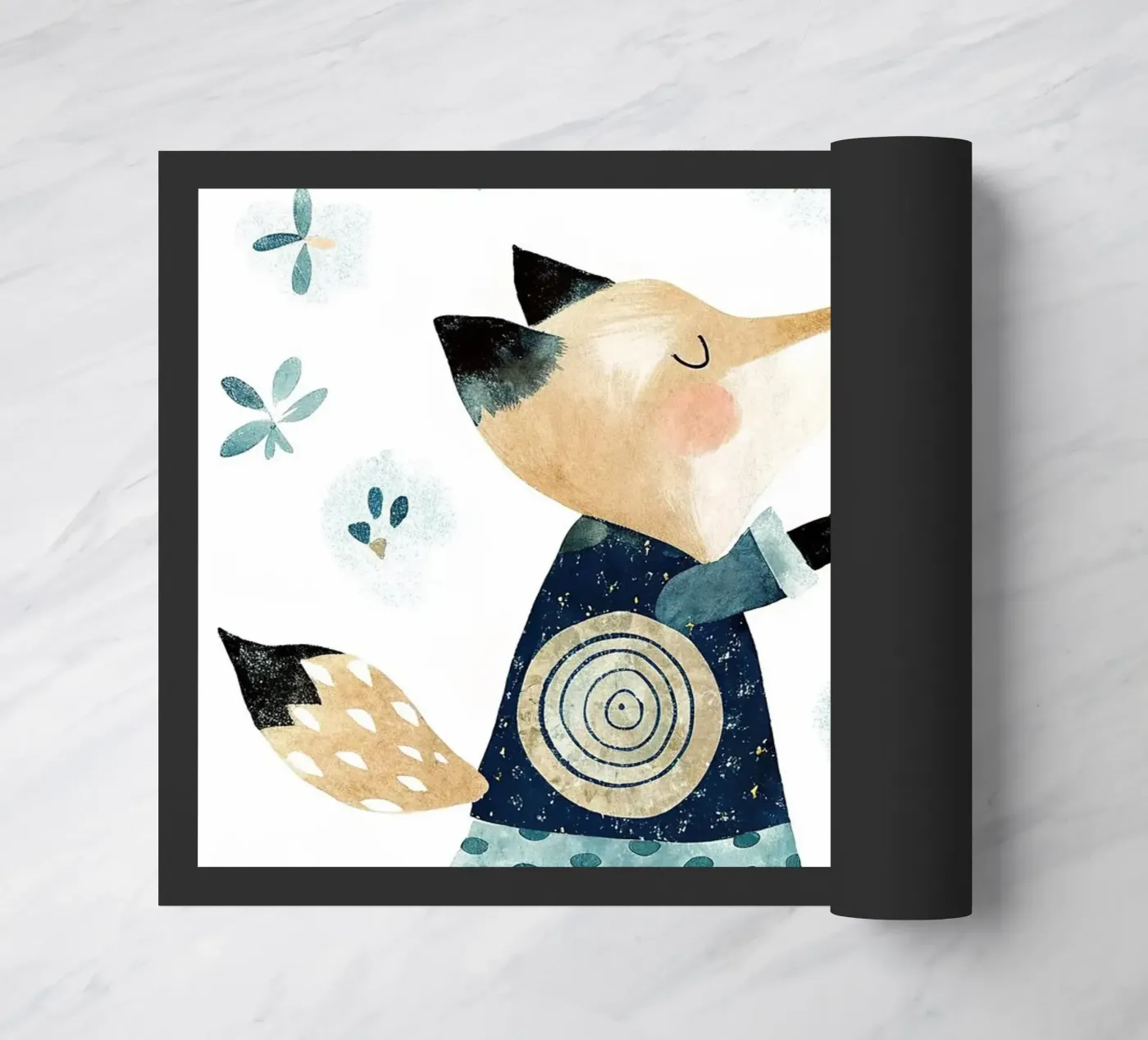 de eekhoorn deurmat van 🐹 BABY ART PRINTS