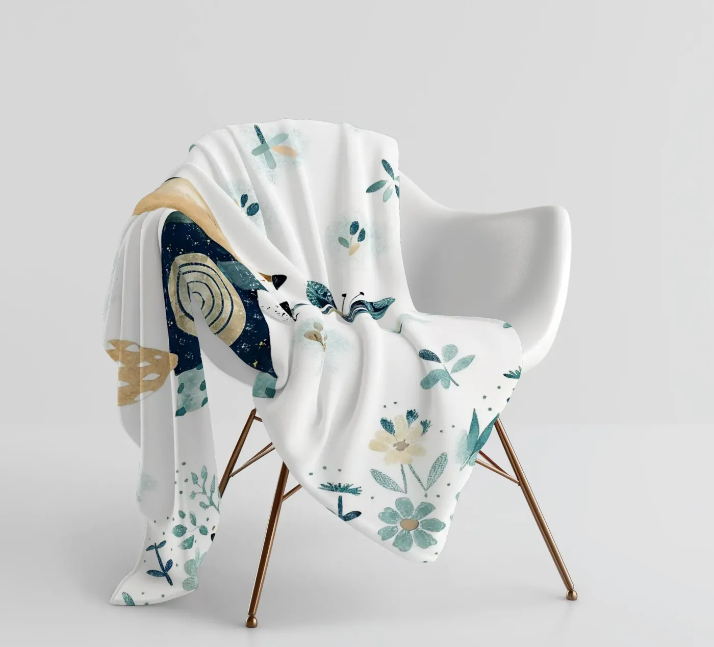 de eekhoorn fleecedeken van 🐹 BABY ART PRINTS