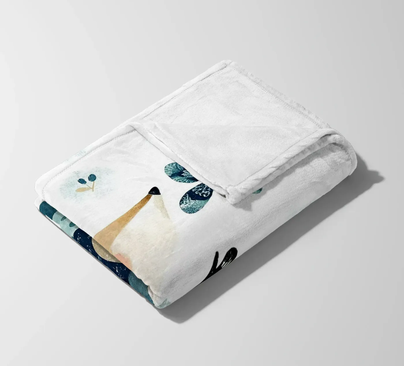 de eekhoorn fleecedeken van 🐹 BABY ART PRINTS