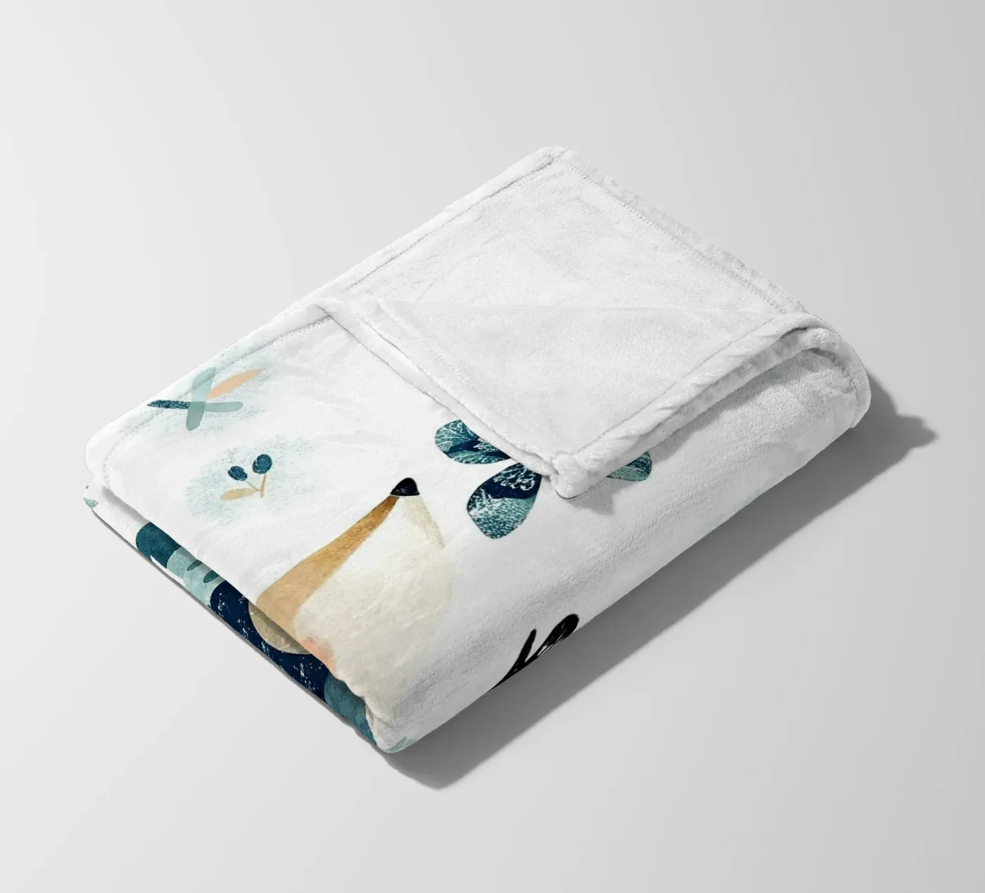 de eekhoorn fleecedeken van 🐹 BABY ART PRINTS