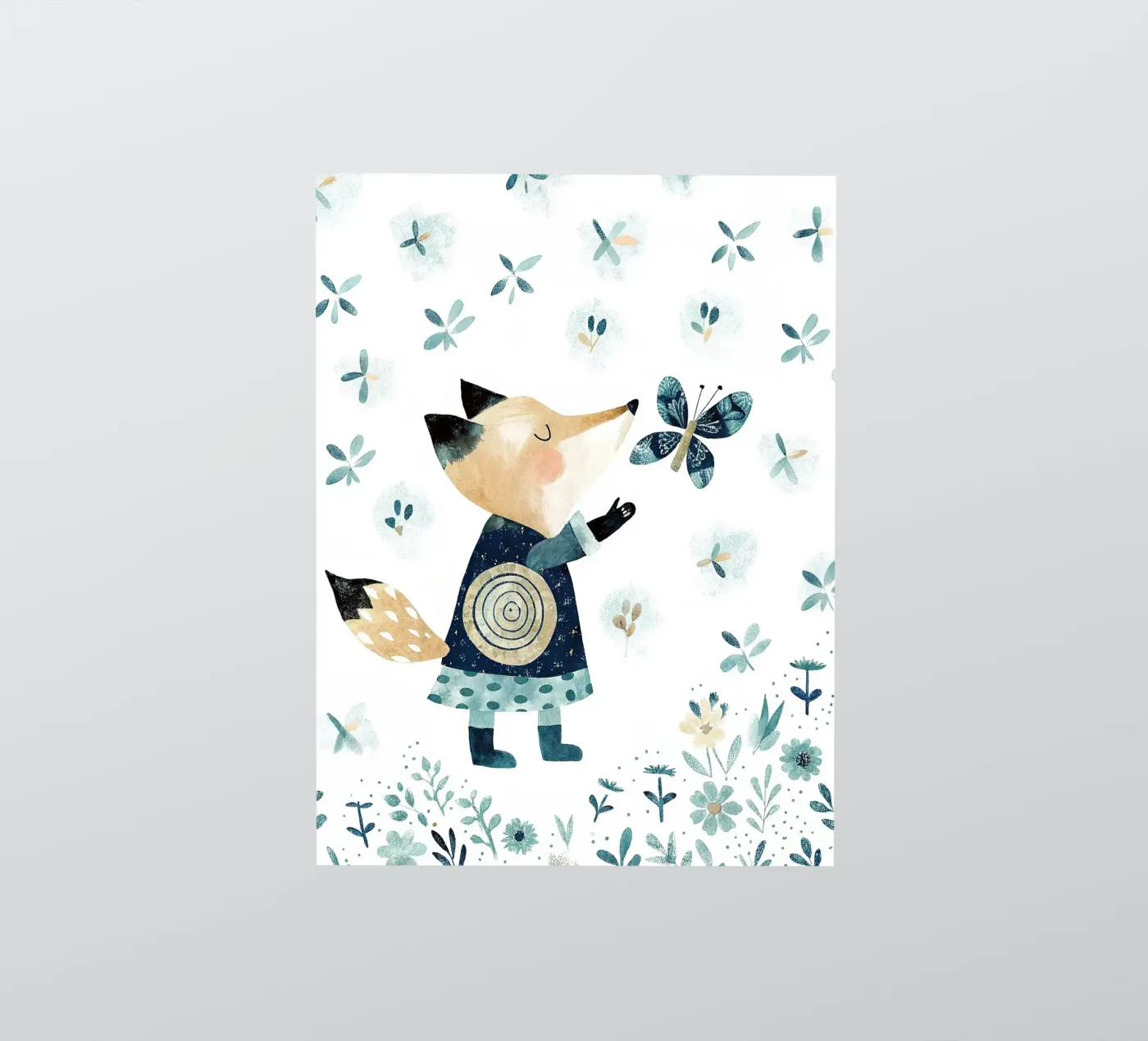 the squirrel sticker by 🐹 BABY ART PRINTS