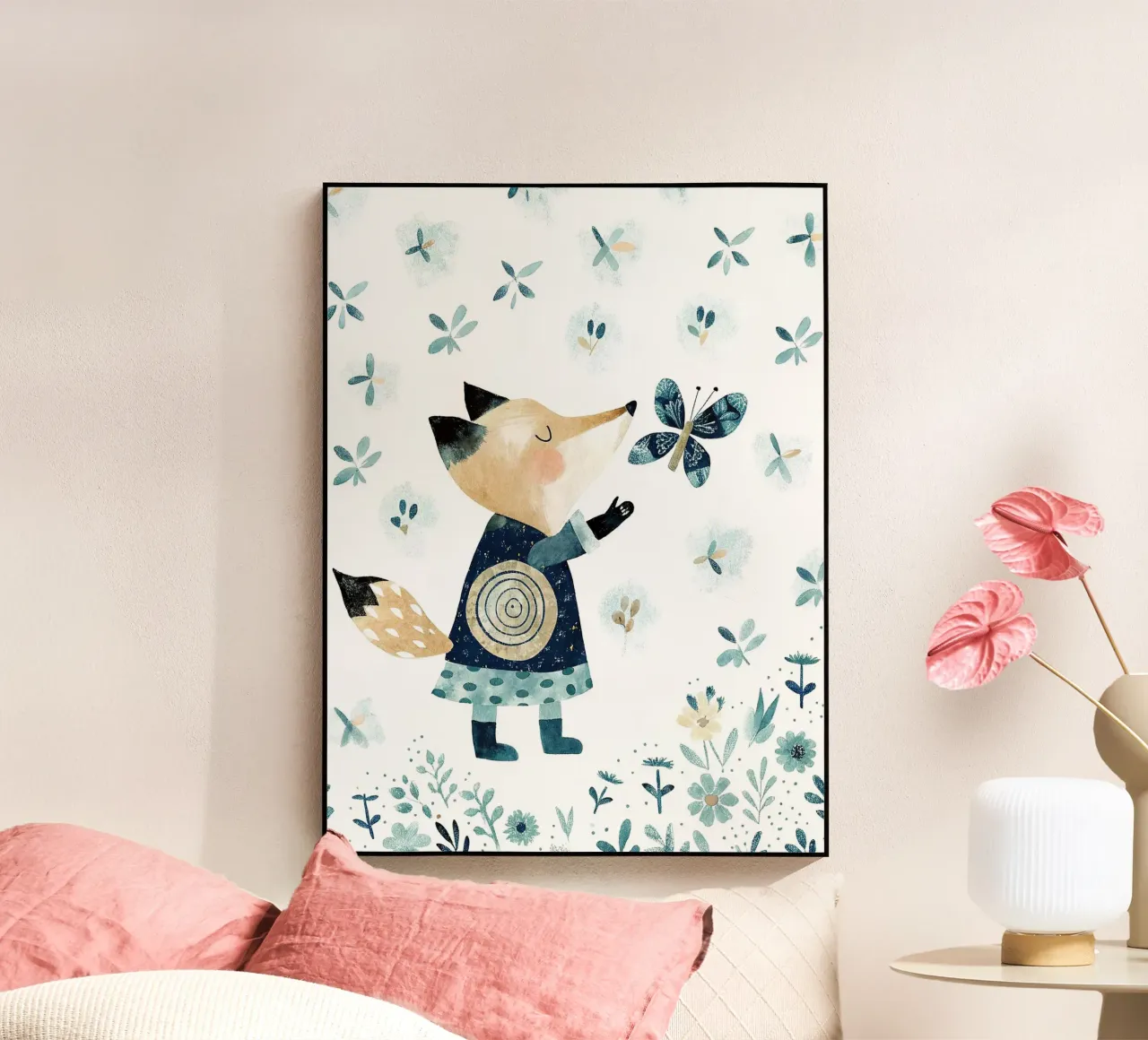 the squirrel Acryl-Glas von 🐹 BABY ART PRINTS