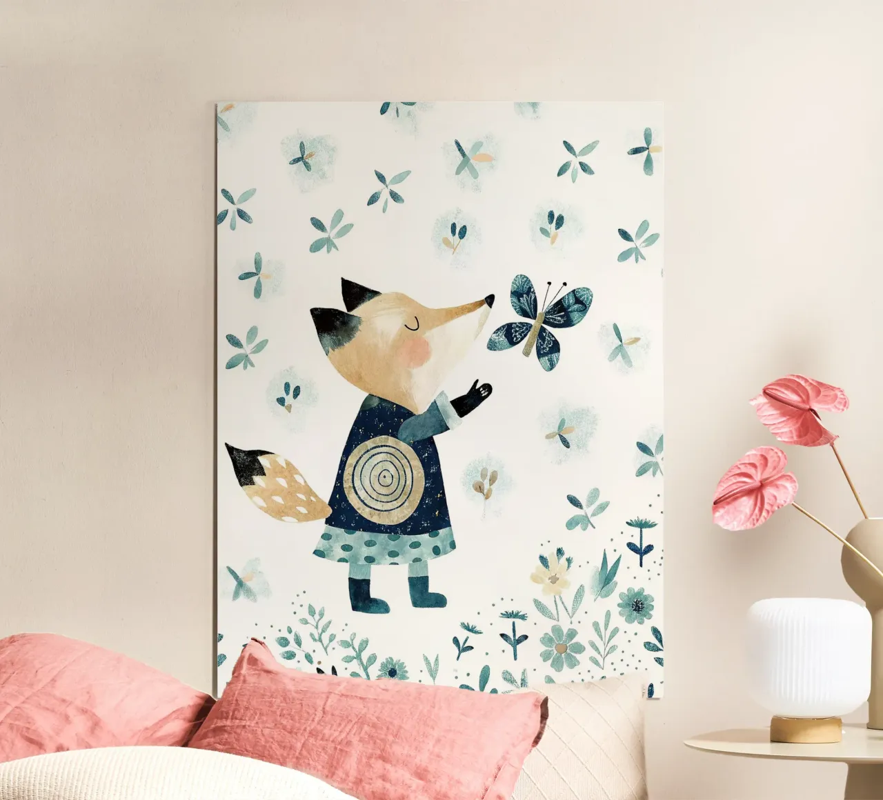 lo scoiattolo poster con telaio in plastica da 🐹 BABY ART PRINTS