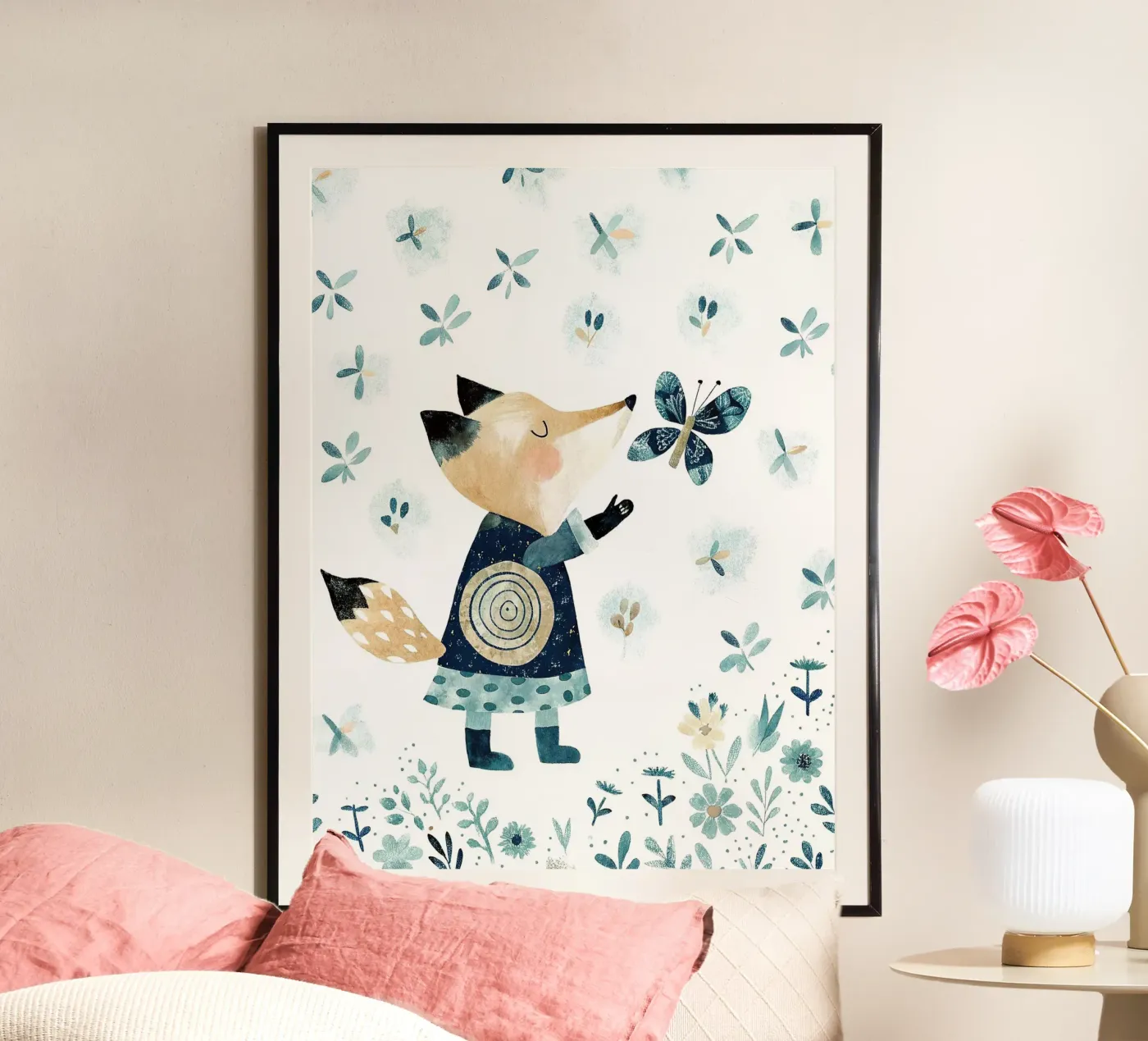 the squirrel poster van 🐹 BABY ART PRINTS