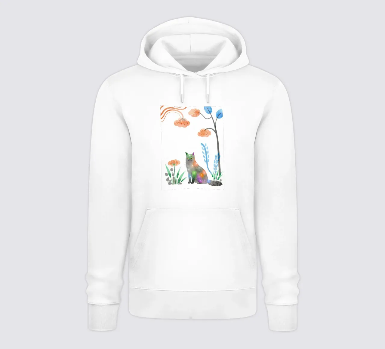 Il gatto felpa con cappuccio da 🐹 BABY ART PRINTS