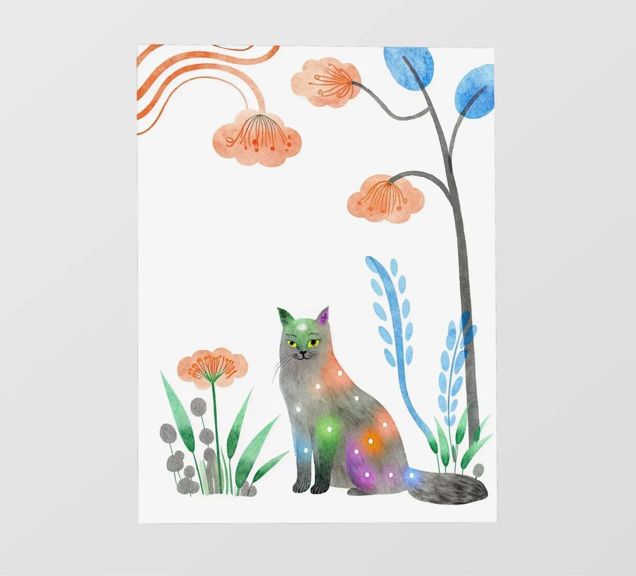 Il gatto telo in pvc da 🐹 BABY ART PRINTS