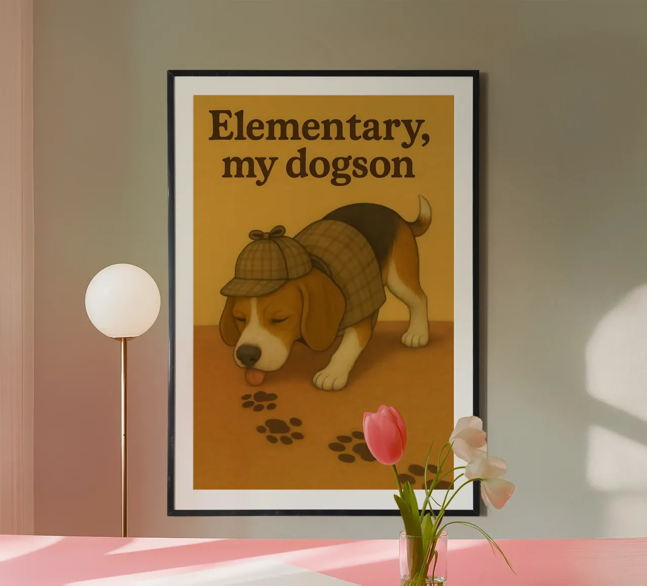 Meme divertente sul Beagle poster da Funny Humor Art