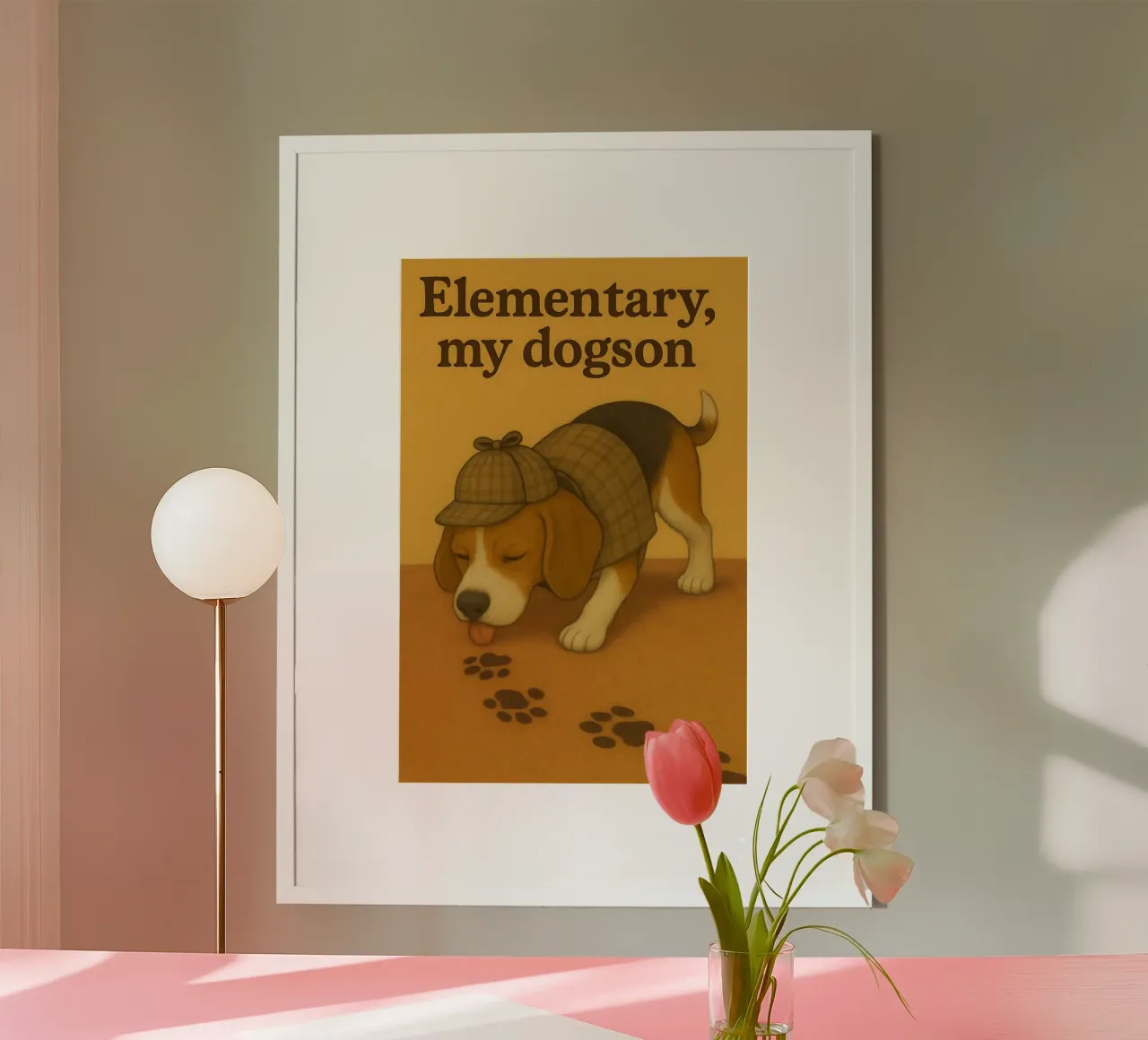 Meme divertente sul Beagle poster da Funny Humor Art