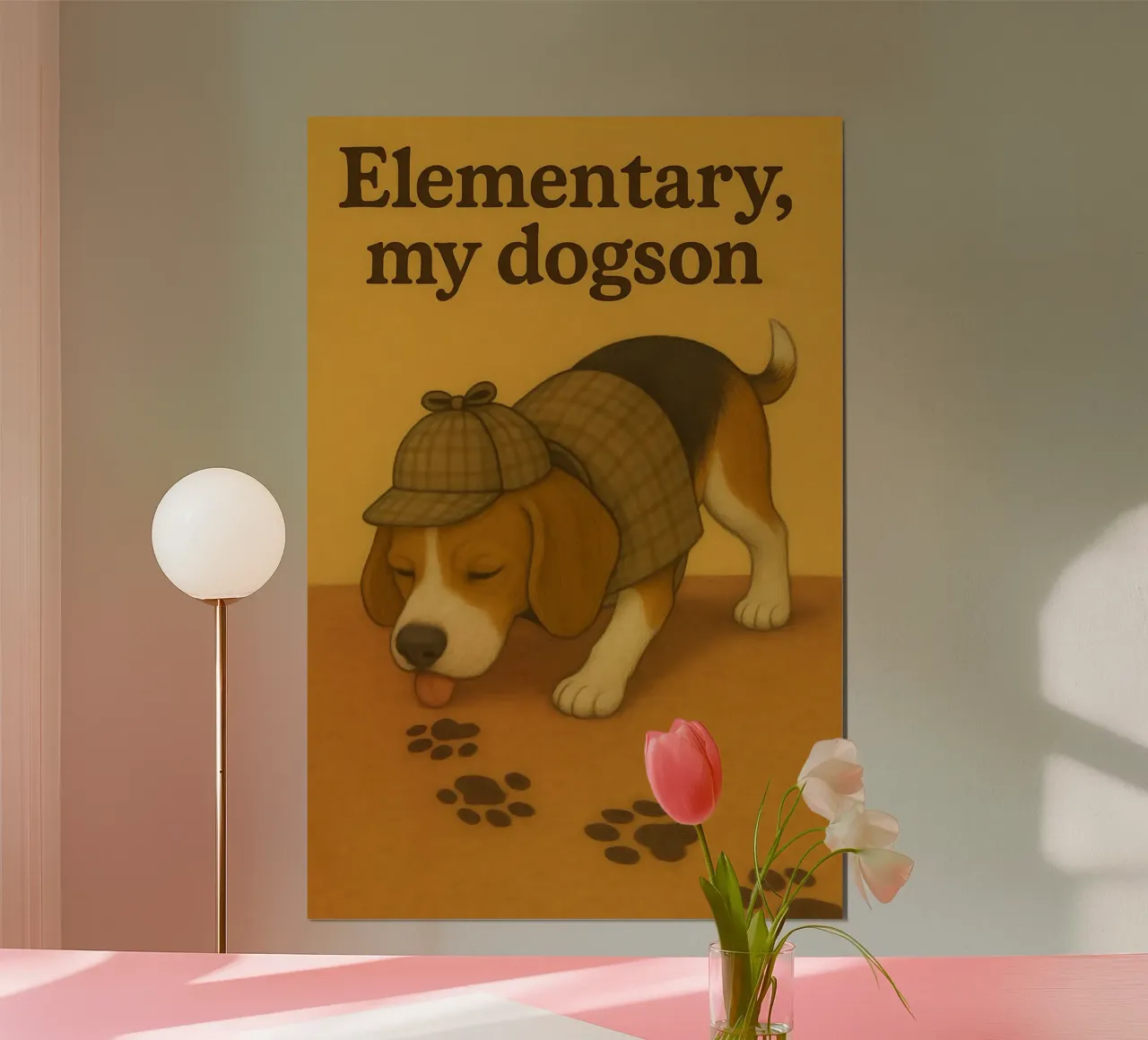 Meme divertente sul Beagle poster da Funny Humor Art