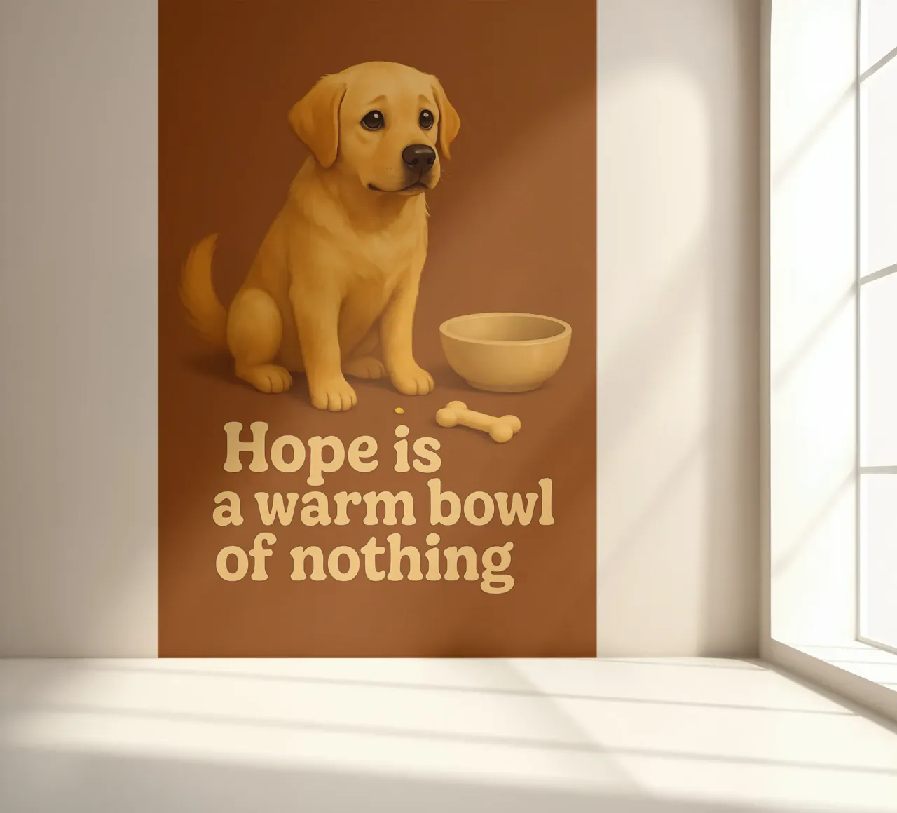Funny Labrador Retriever Meme photo wallpaper by Funny Humor Art