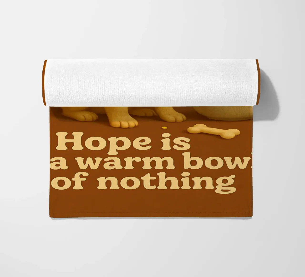 Funny Labrador Retriever Meme beach towel by Funny Humor Art