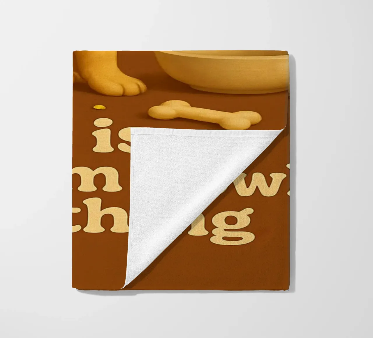 Funny Labrador Retriever Meme beach towel by Funny Humor Art