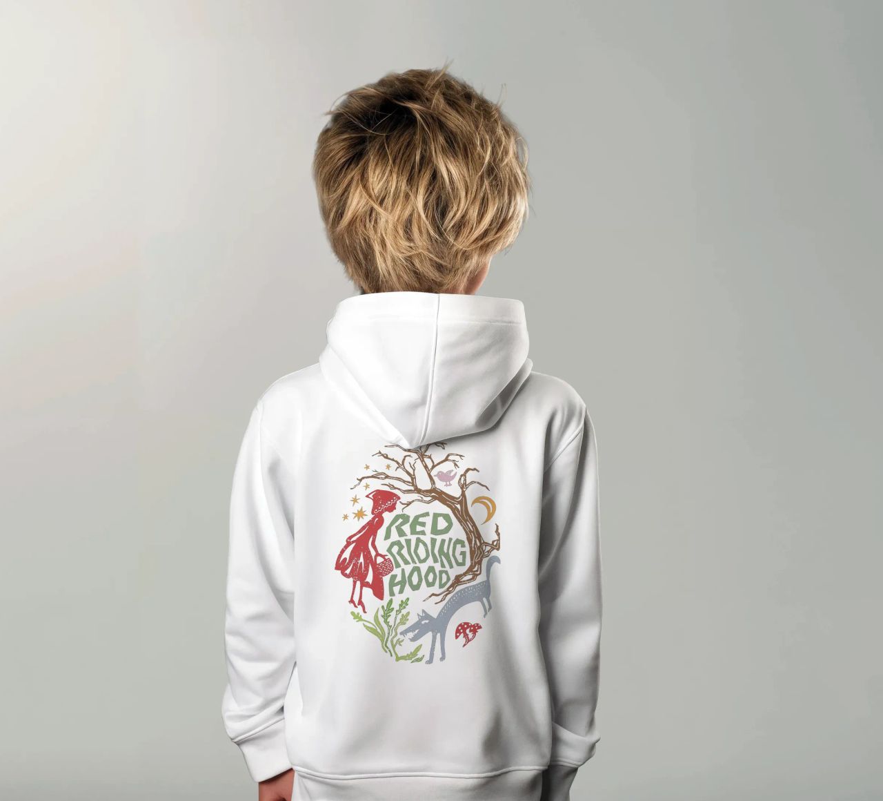 Roodkapje sprookje kinder hoodie van DYDesign
