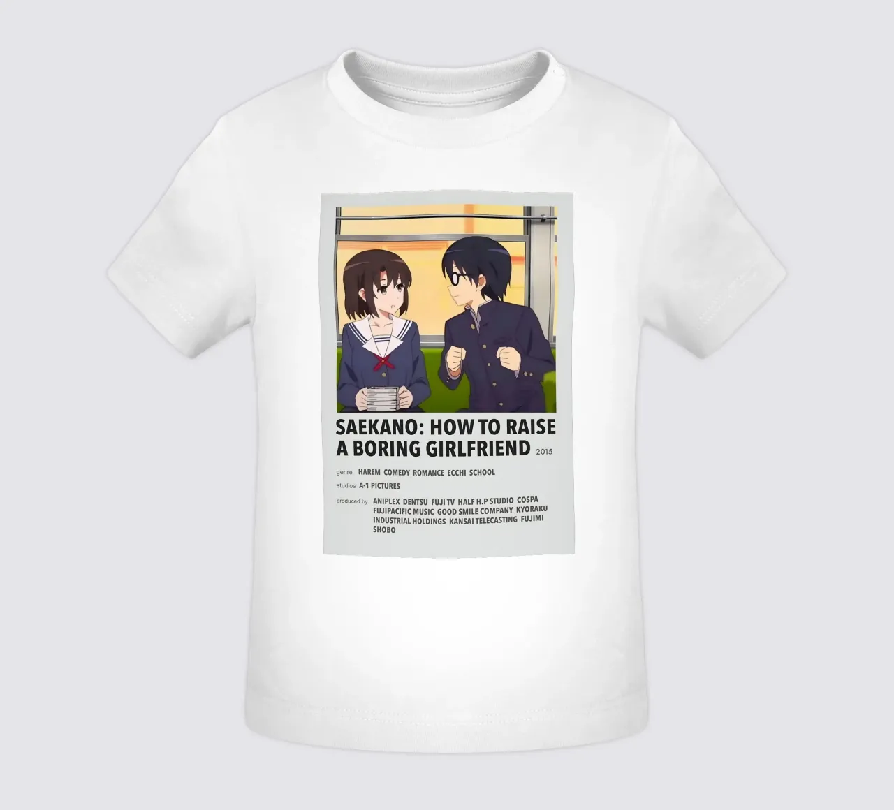 SAEKANO HOW TO RAISE A BORING GIRLFRIEND 2015 maglietta neonato da Totoya