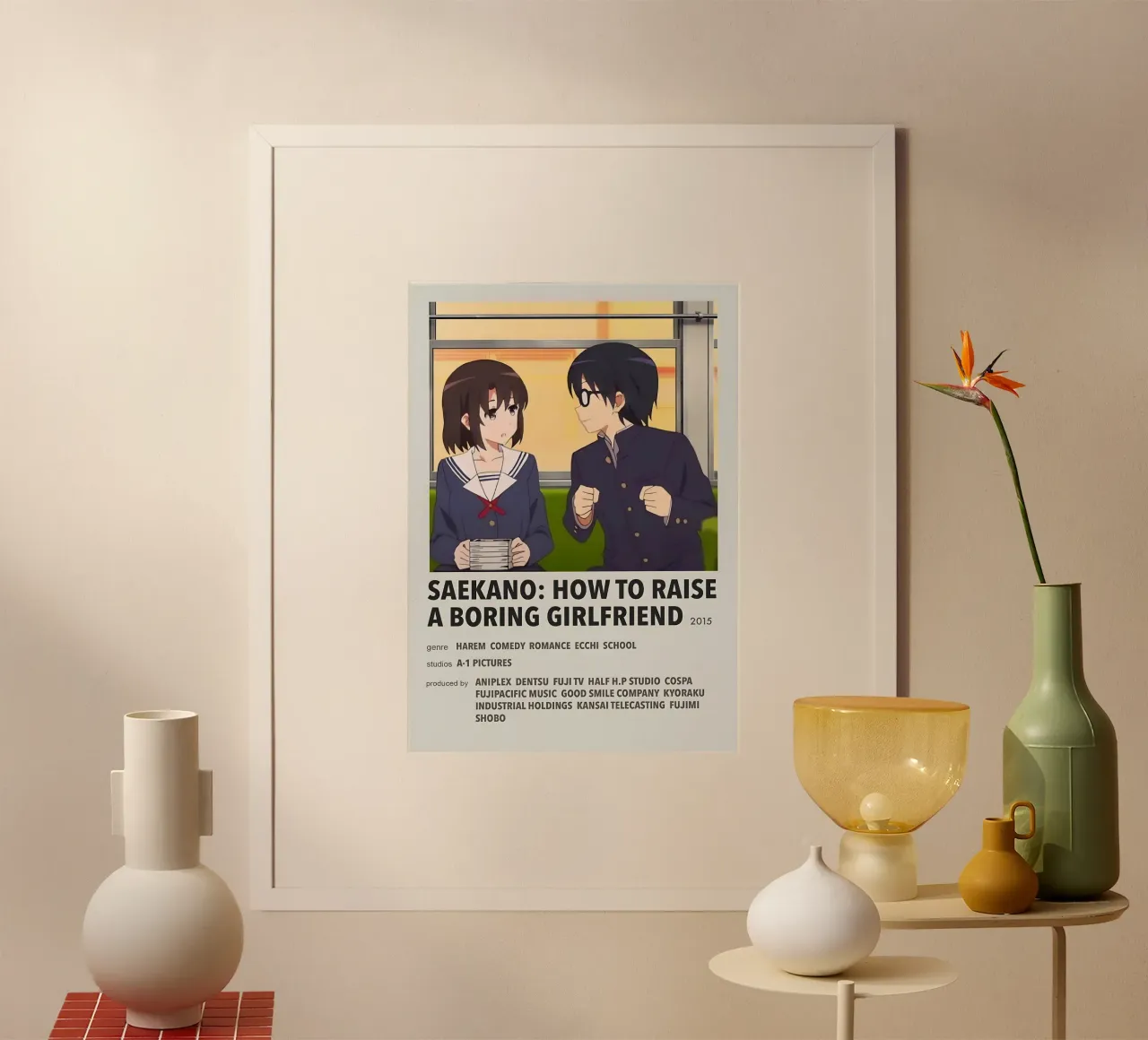 SAEKANO HOW TO RAISE A BORING GIRLFRIEND 2015 Hahnemühle von Totoya