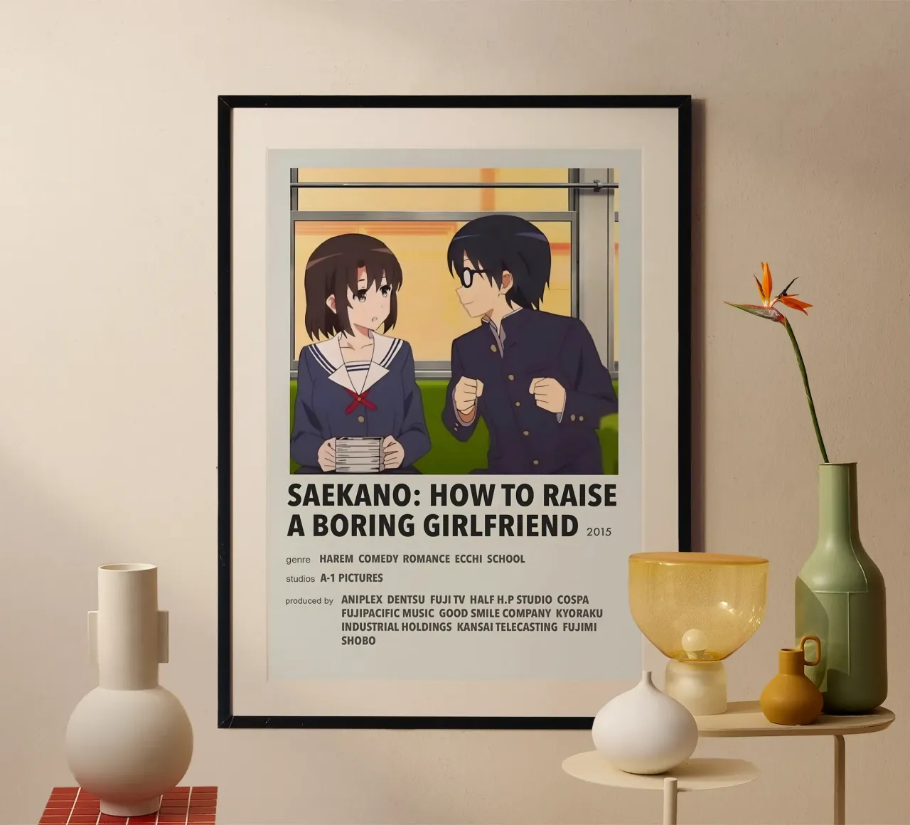 SAEKANO HOW TO RAISE A BORING GIRLFRIEND 2015 Hahnemühle von Totoya