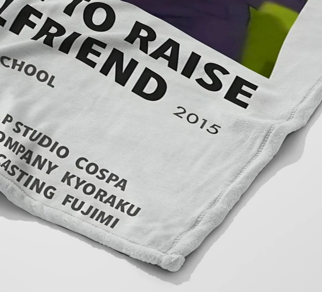 SAEKANO HOW TO RAISE A BORING GIRLFRIEND 2015 coperta in pile da Totoya