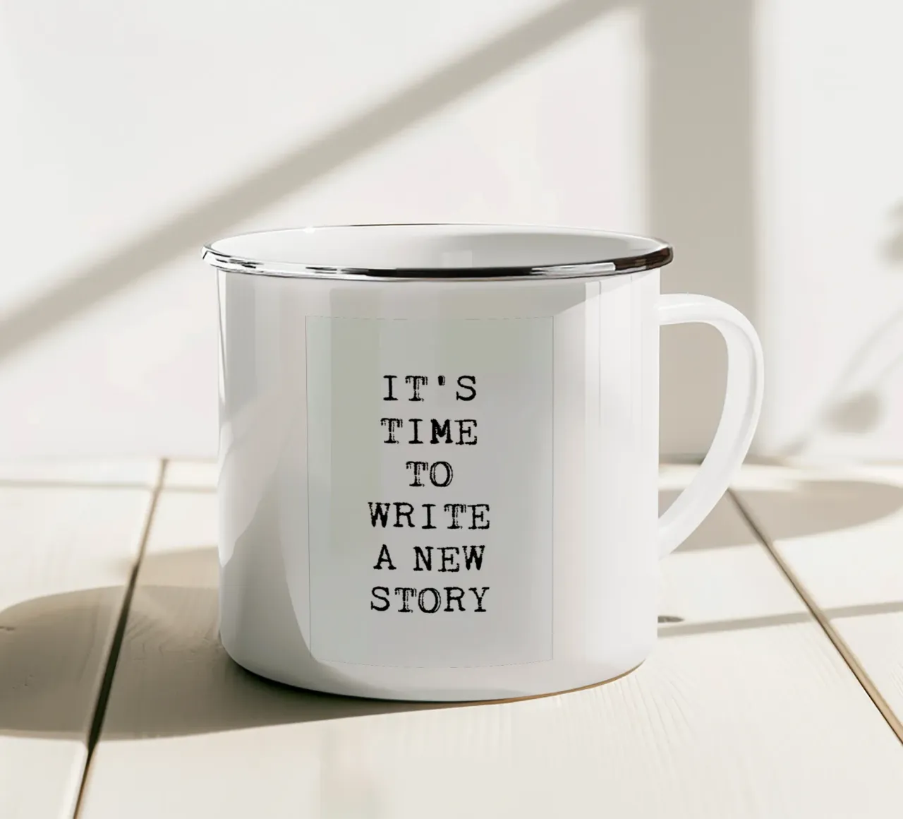 Write a New Story tazza in smalto da Studio One