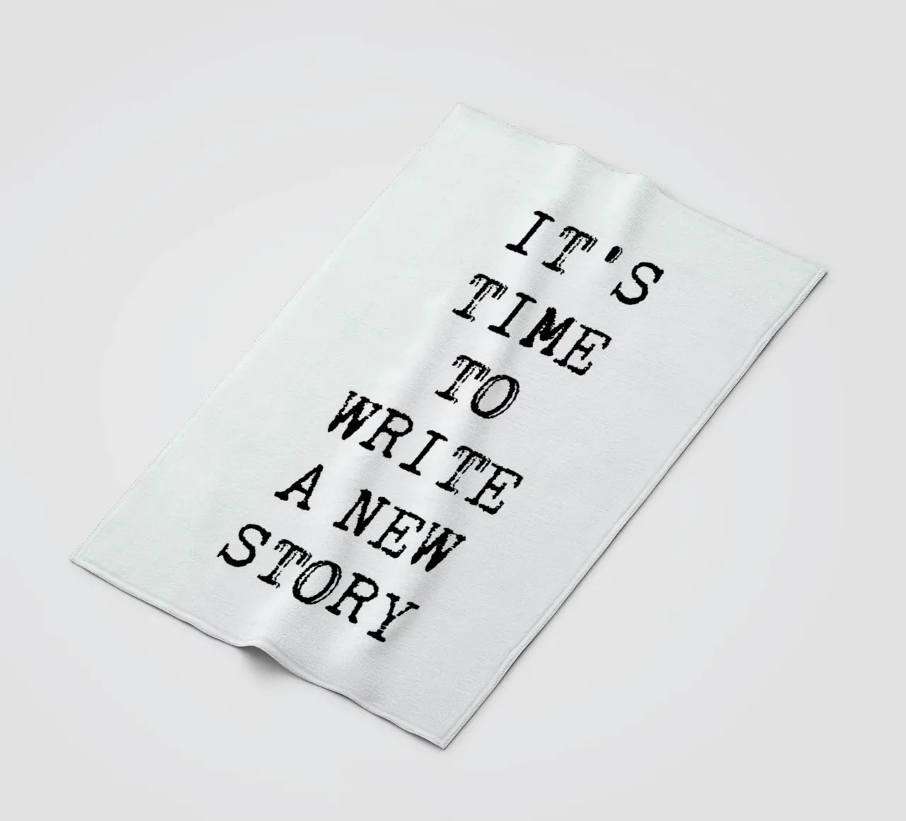 Write a New Story manta de franela de Studio One