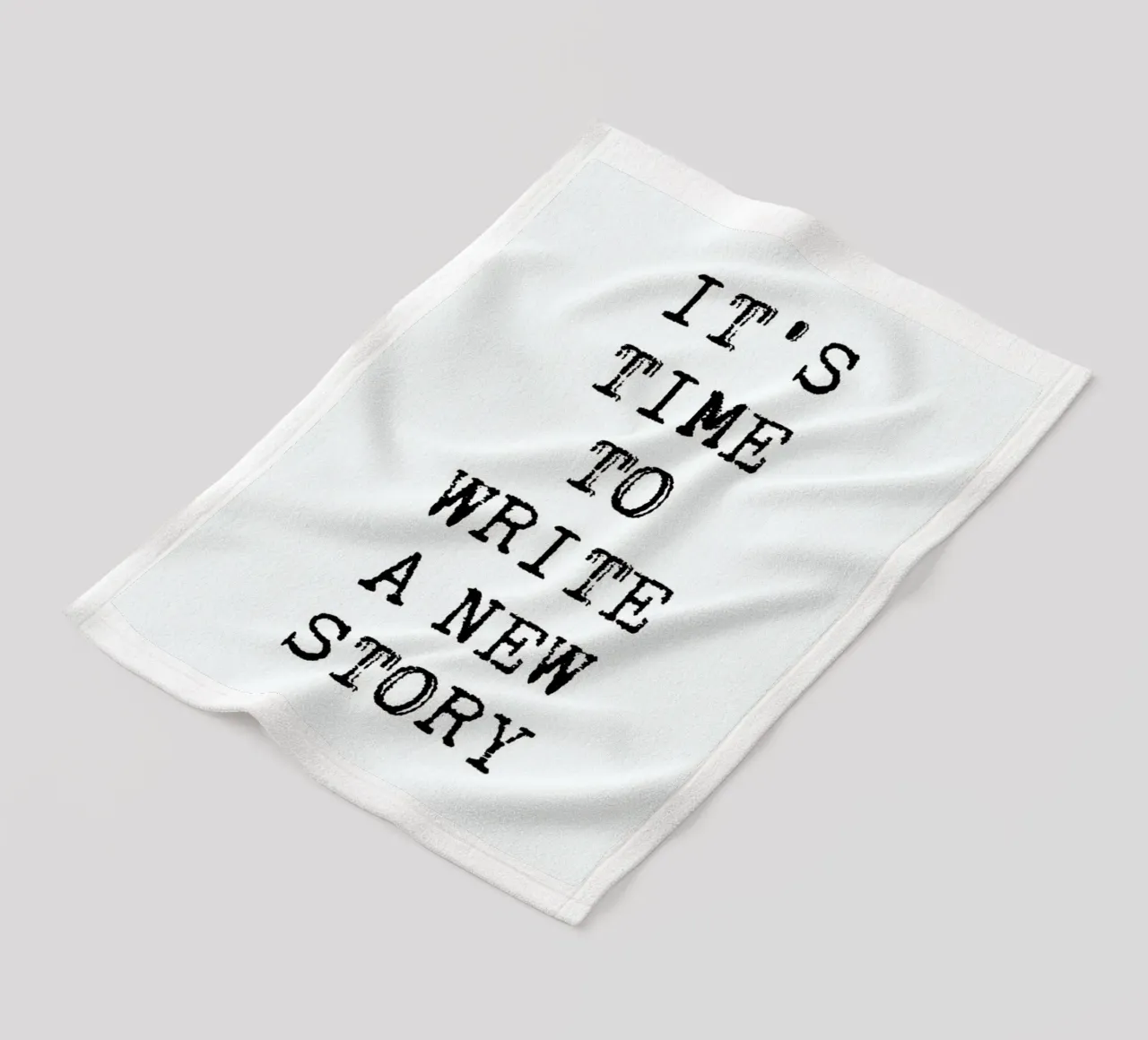 Write a New Story manta de franela de Studio One