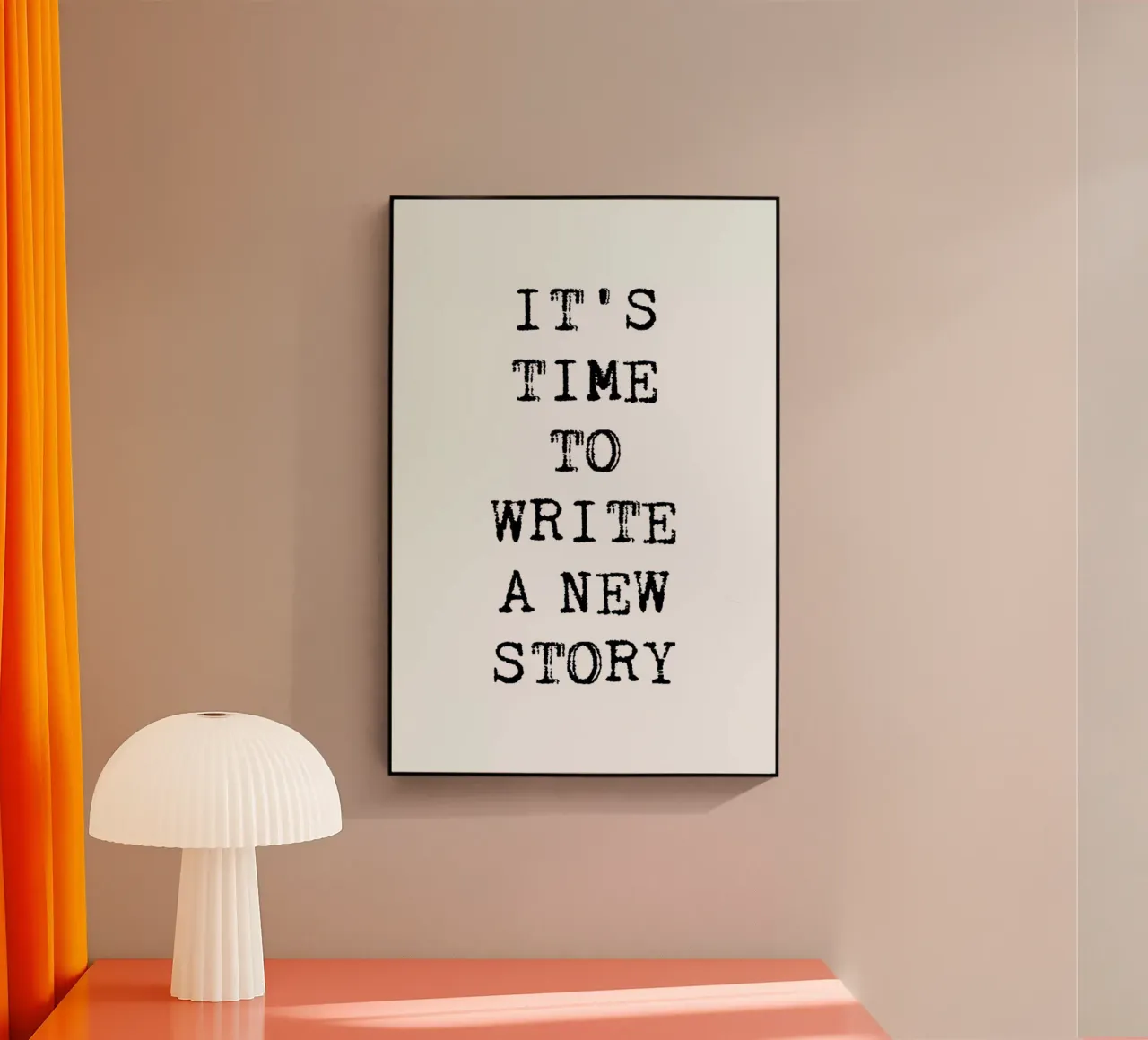 Write a New Story plexiglass da Studio One