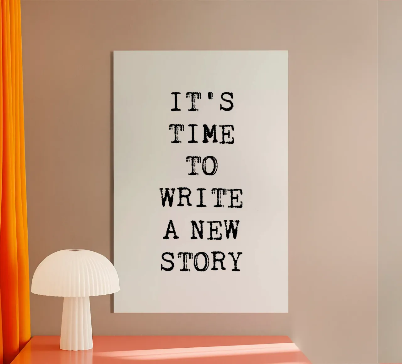 Write a New Story plexiglass da Studio One