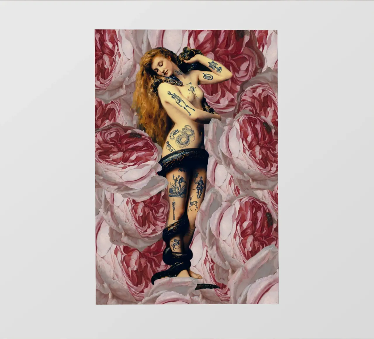 Tatuaggio Lilith telo in pvc da PicturaCollage