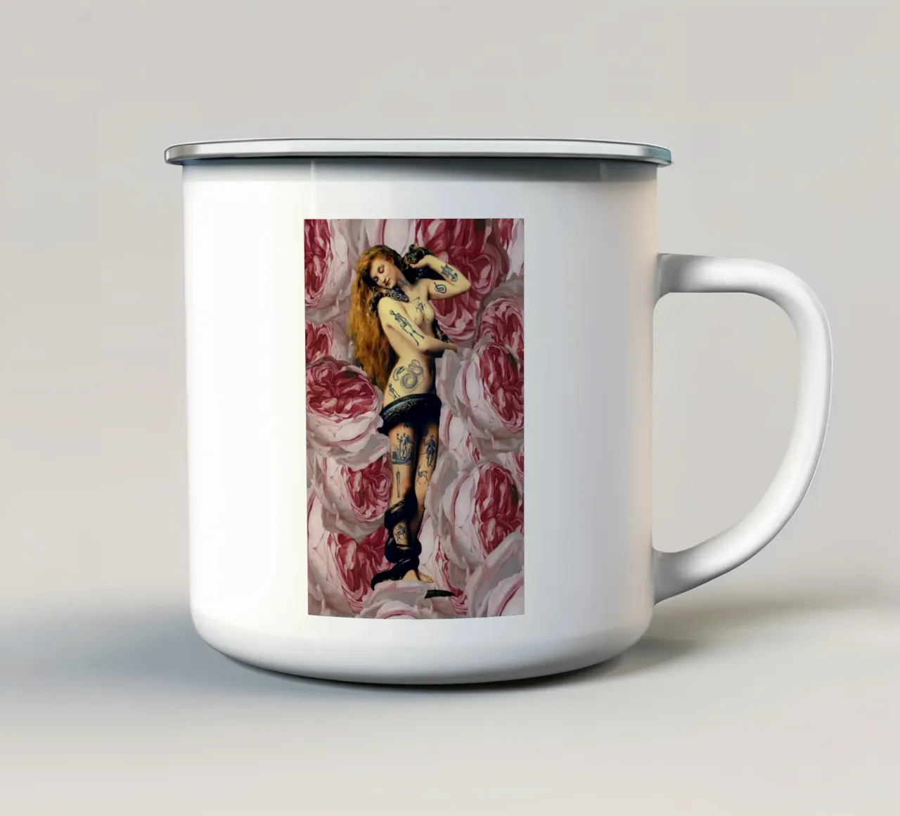 Tatuaggio Lilith tazza in smalto da PicturaCollage