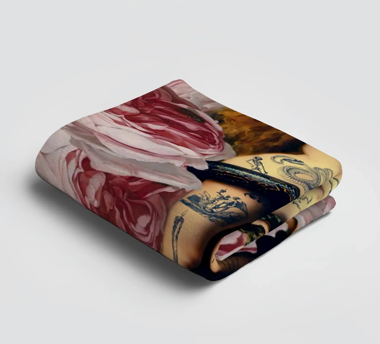Tatuaggio Lilith asciugamano da bagno da PicturaCollage