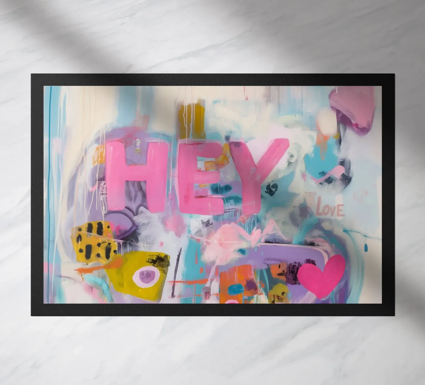 Popart Hey Love zerbino da Carinaprint