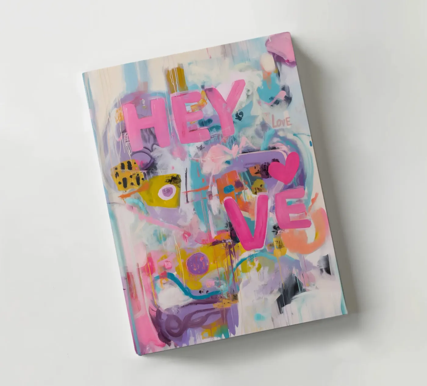 Popart Hey Love quaderno da Carinaprint