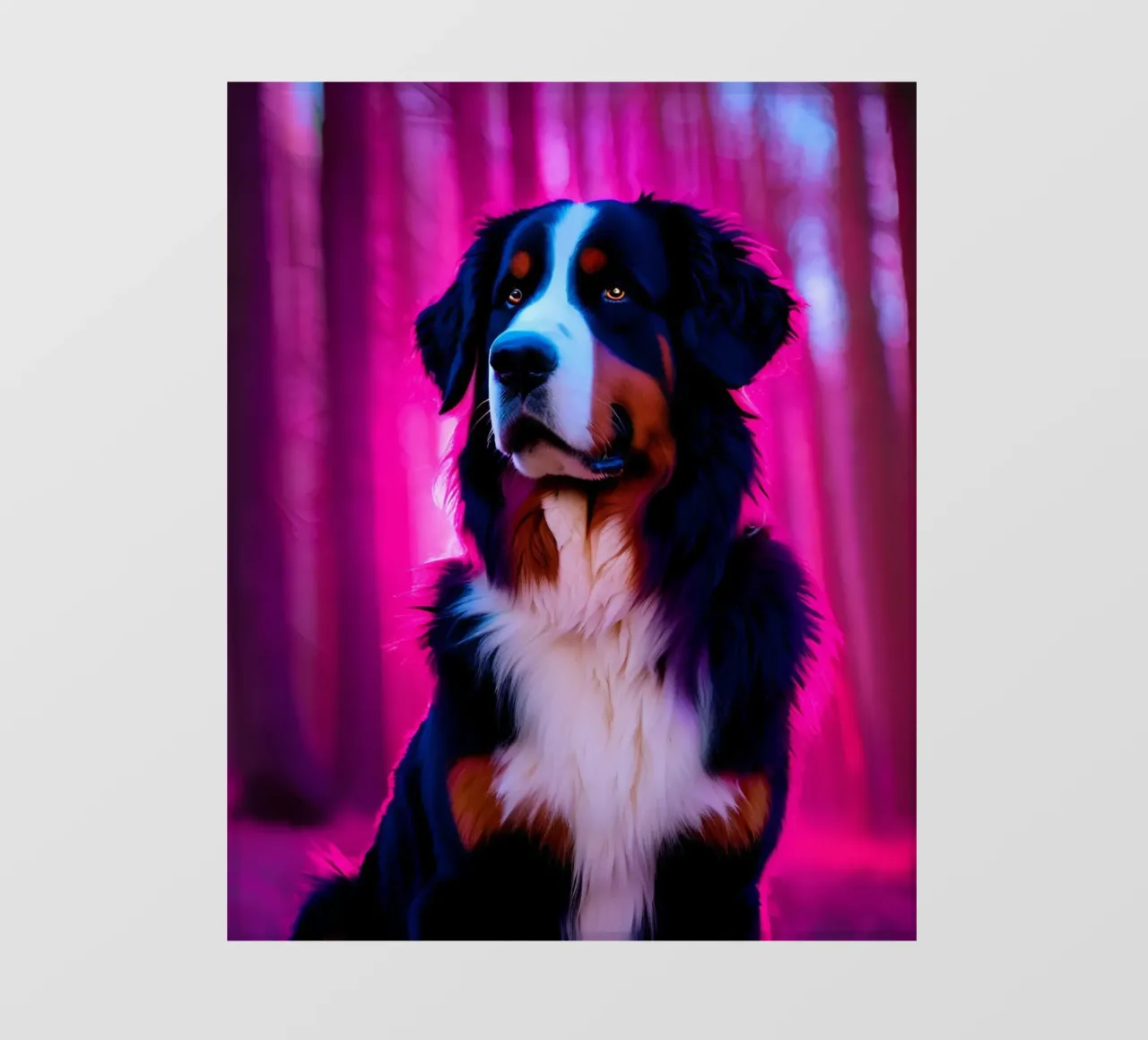 Schöner Berner Sennenhund #99 PVC Plane von Yumis.Beargang.and.Me