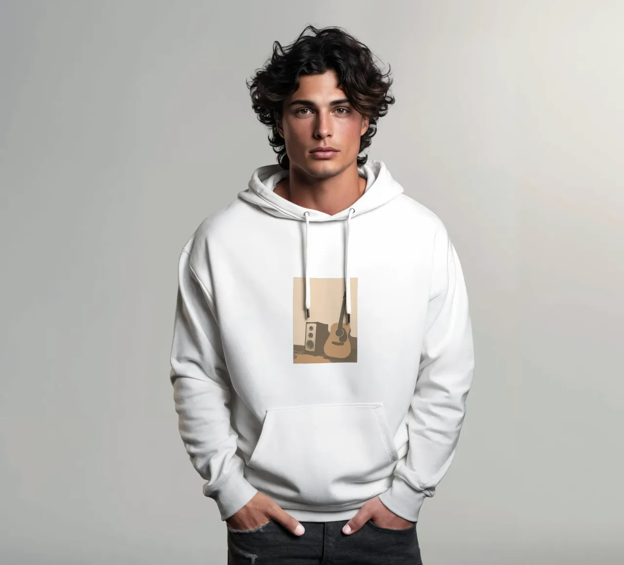 Studio musicale felpa con cappuccio da MUSIC EDITION
